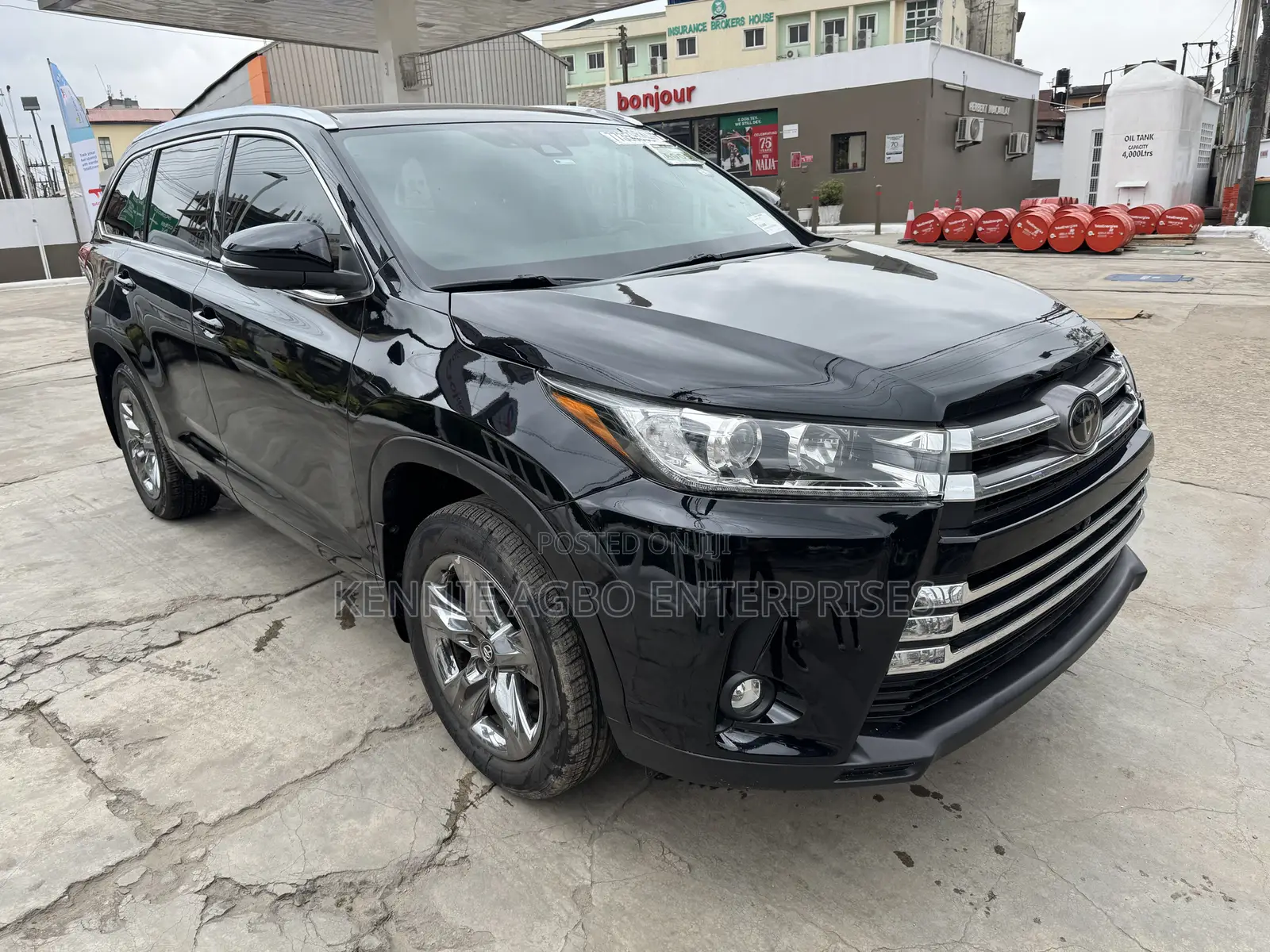 Toyota Highlander Limited Platinum 2019 Black