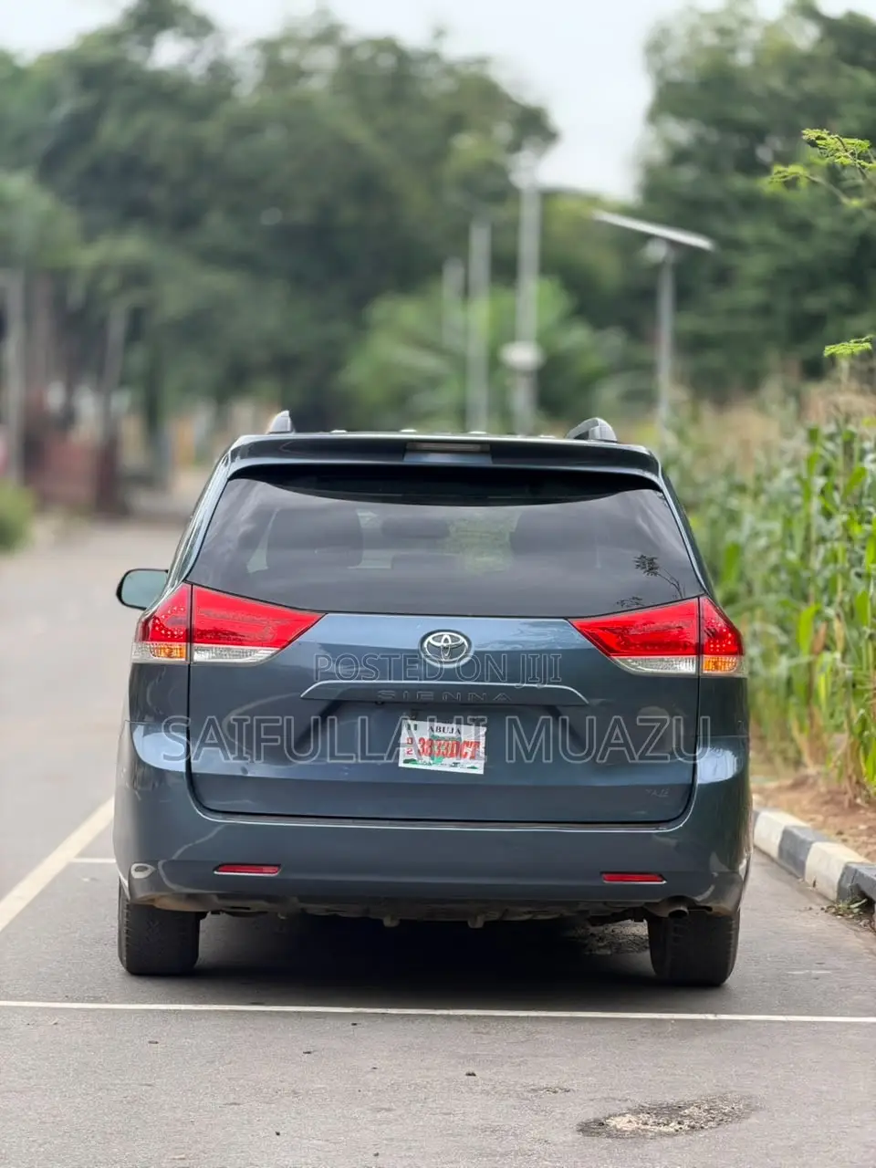 Toyota Sienna 2014 Gray