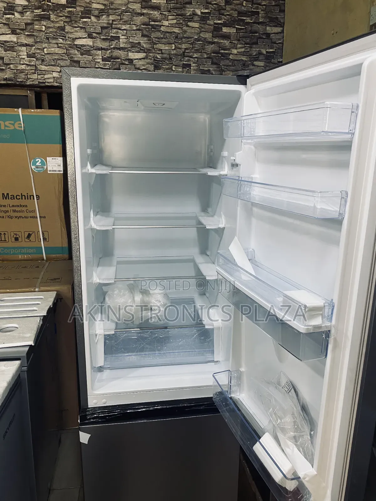 Hisense Double Door Refrigerator