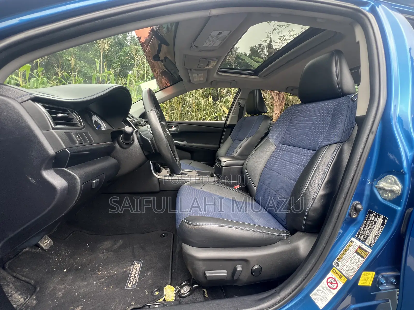 Toyota Camry SE w/Special Edition Pkg (2.5L 4cyl 6A) 2016 Blue
