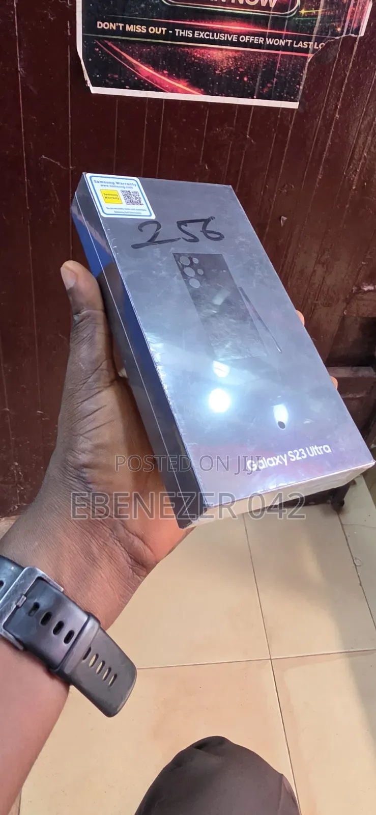 New Samsung Galaxy S23 Ultra 256 GB Pink
