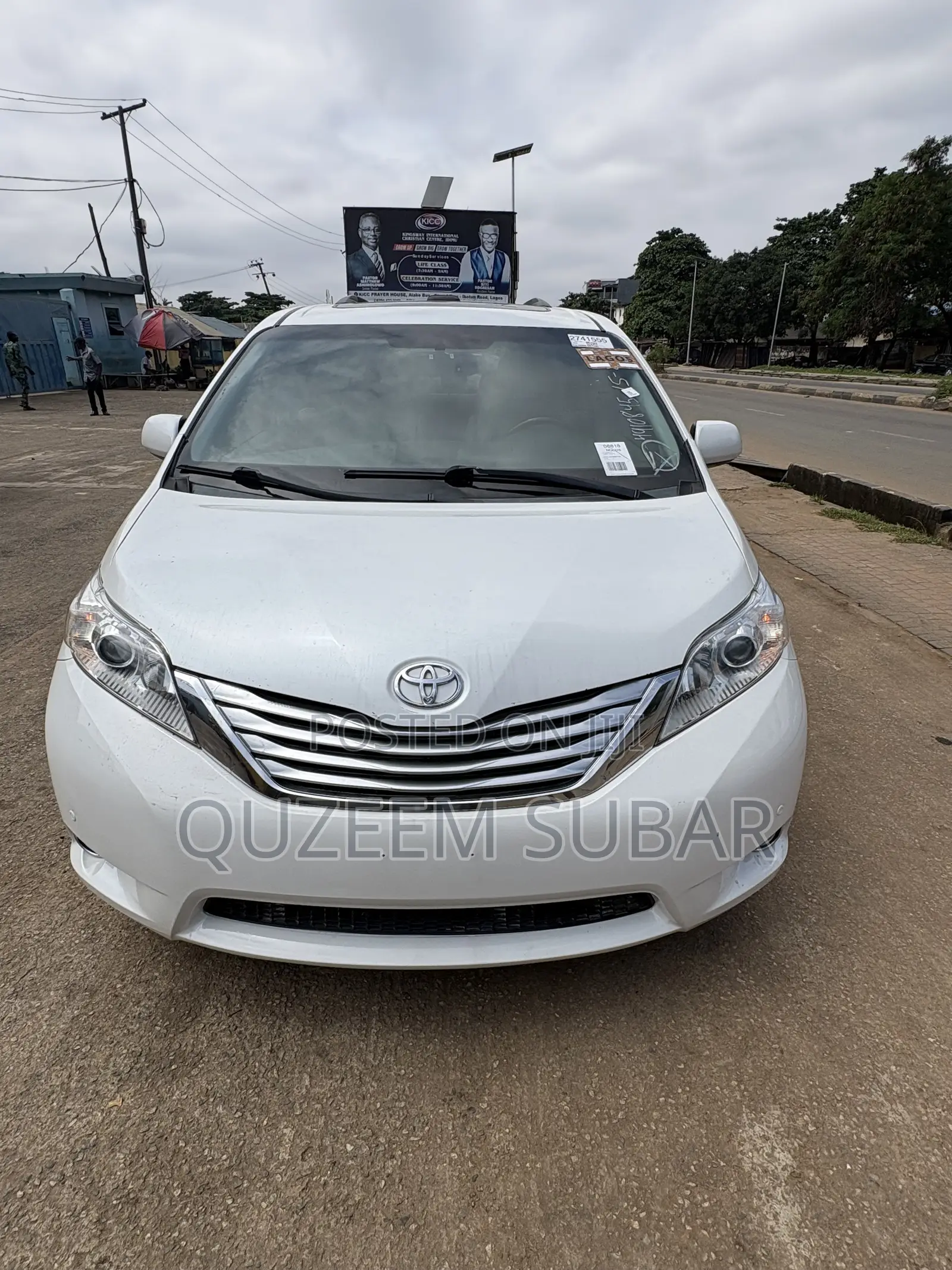 Toyota Sienna Limited 7 Passenger 2012 White