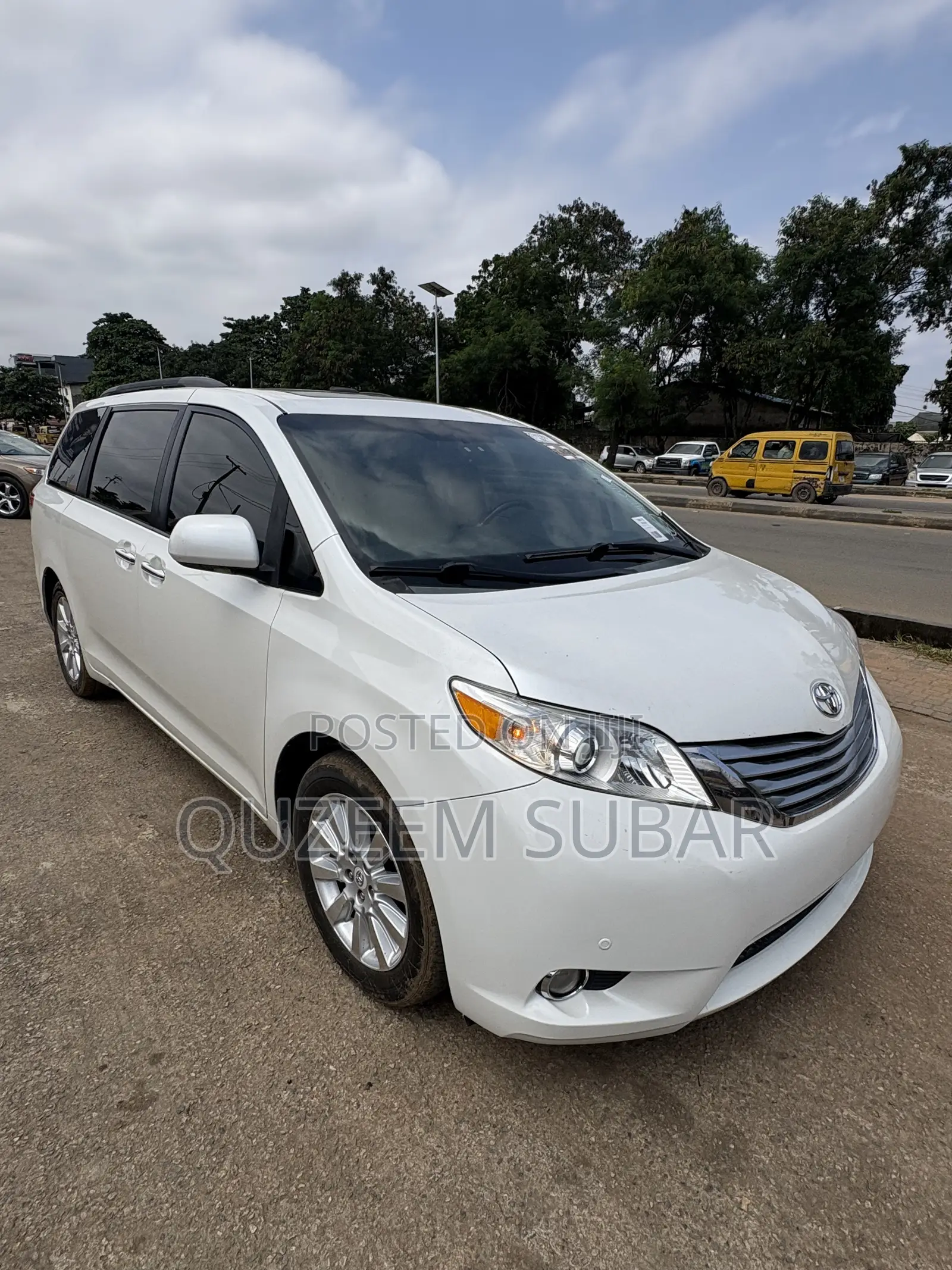 Toyota Sienna Limited 7 Passenger 2012 White