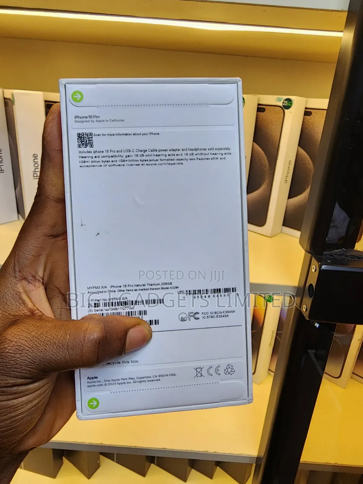 New Apple iPhone 16 Pro 256 GB