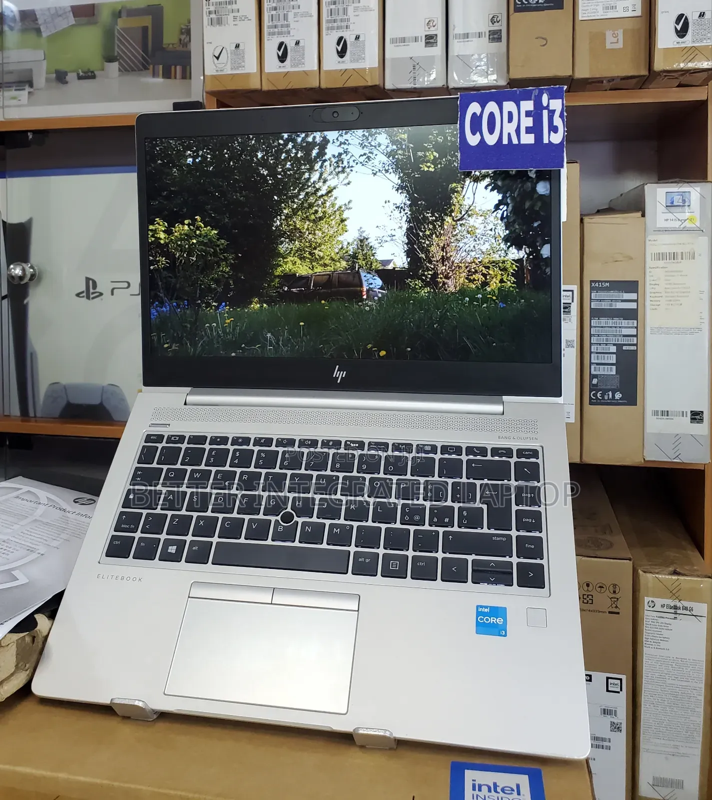 New Laptop HP EliteBook 725 G4 16GB Intel Core i3 SSD 256GB
