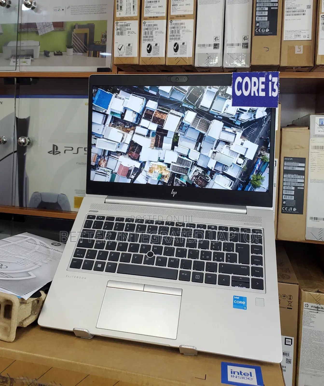 New Laptop HP EliteBook 725 G4 16GB Intel Core i3 SSD 256GB