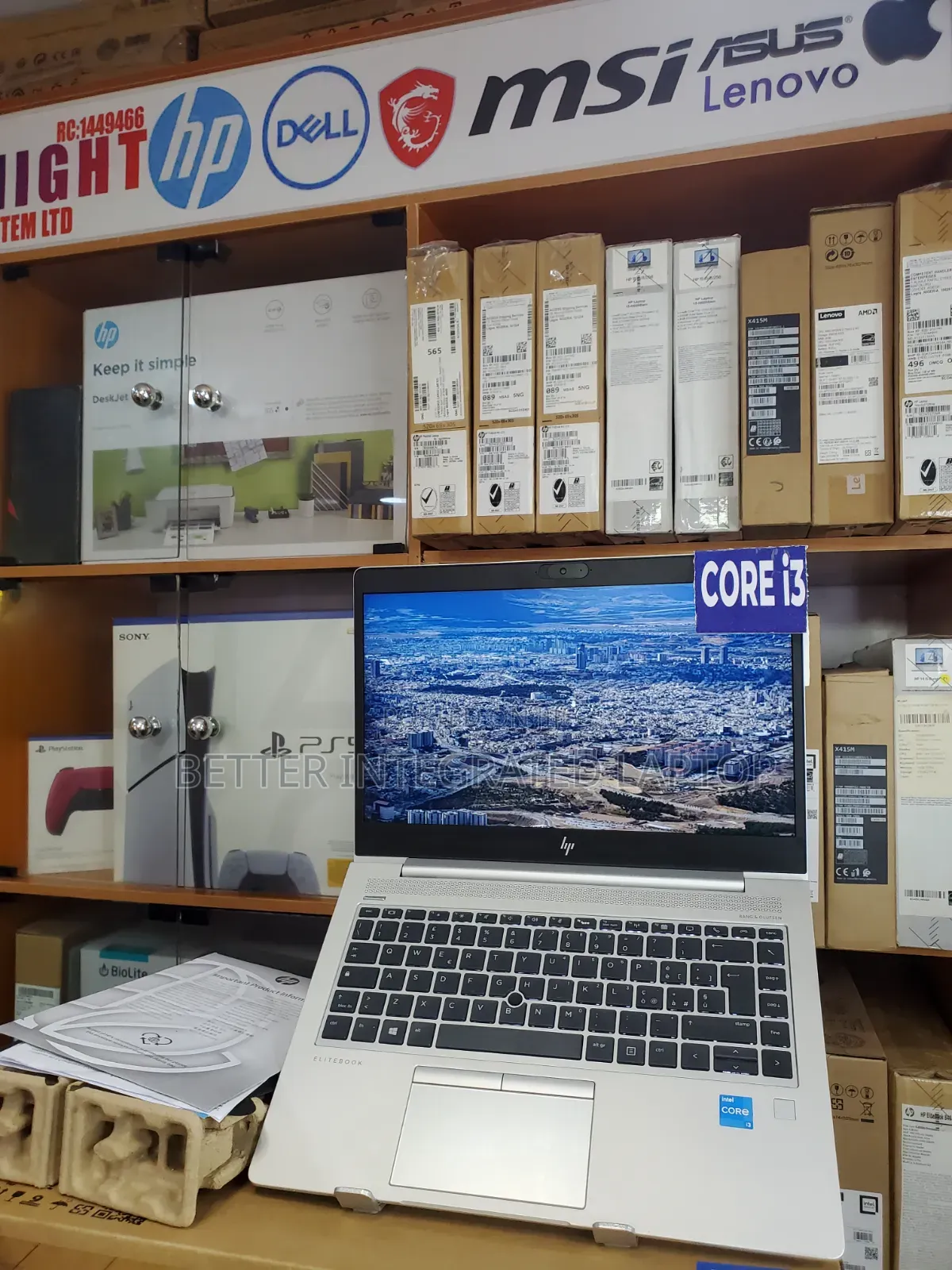 New Laptop HP EliteBook 725 G4 4GB Intel Core i3 SSD 512GB