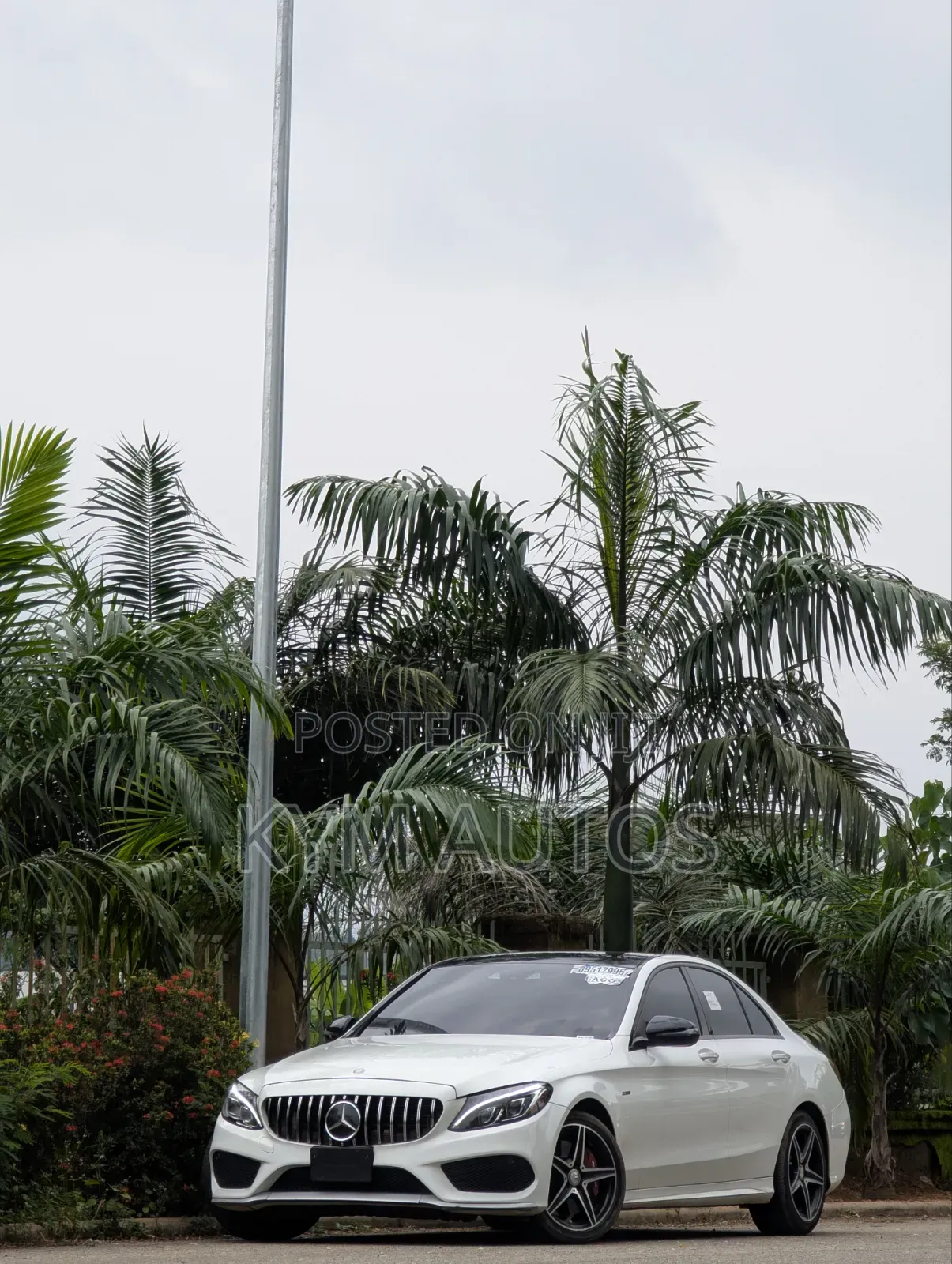 Mercedes-Benz C450 2016 White
