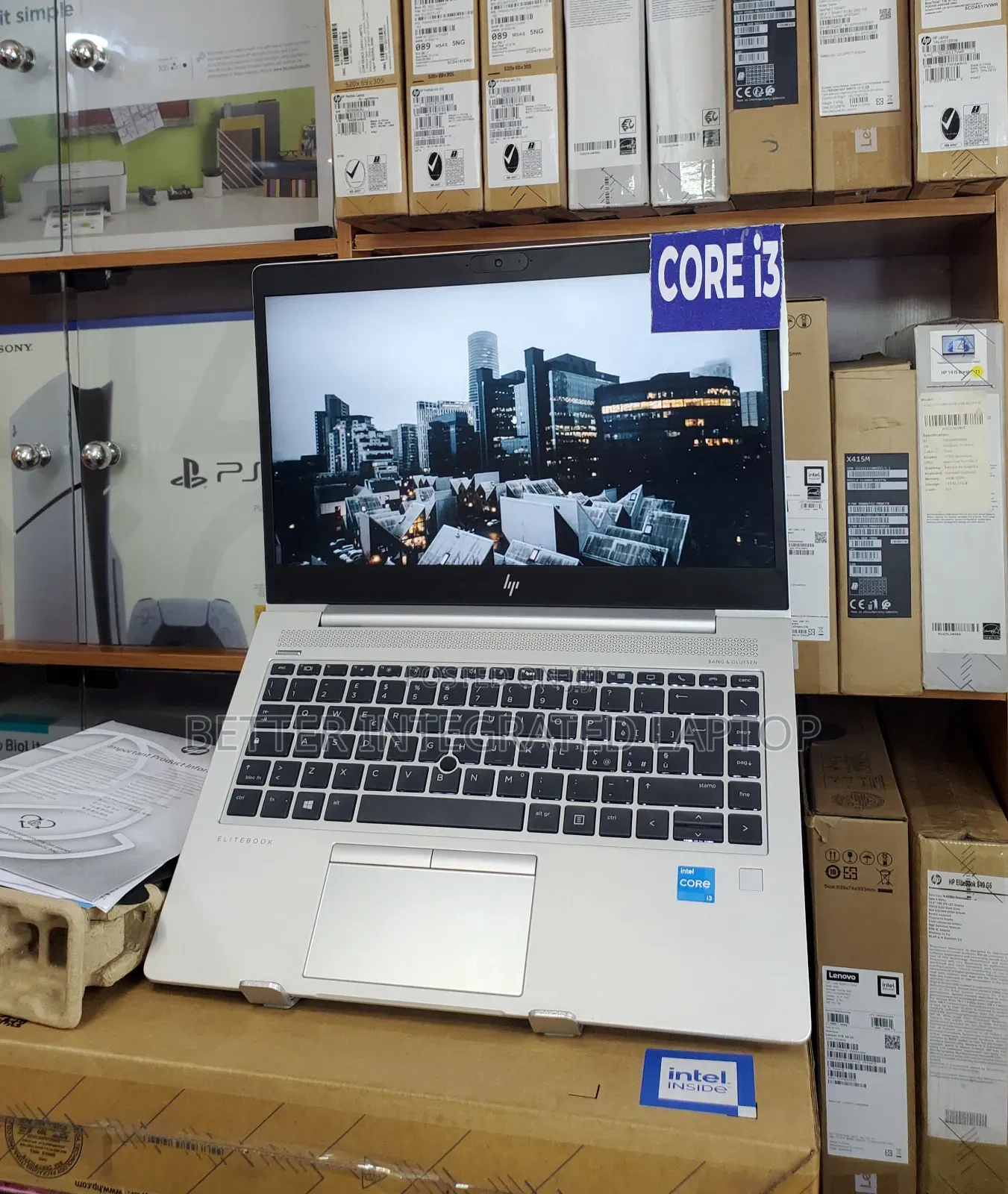 New Laptop HP EliteBook 725 G4 16GB Intel Core i3 SSD 512GB