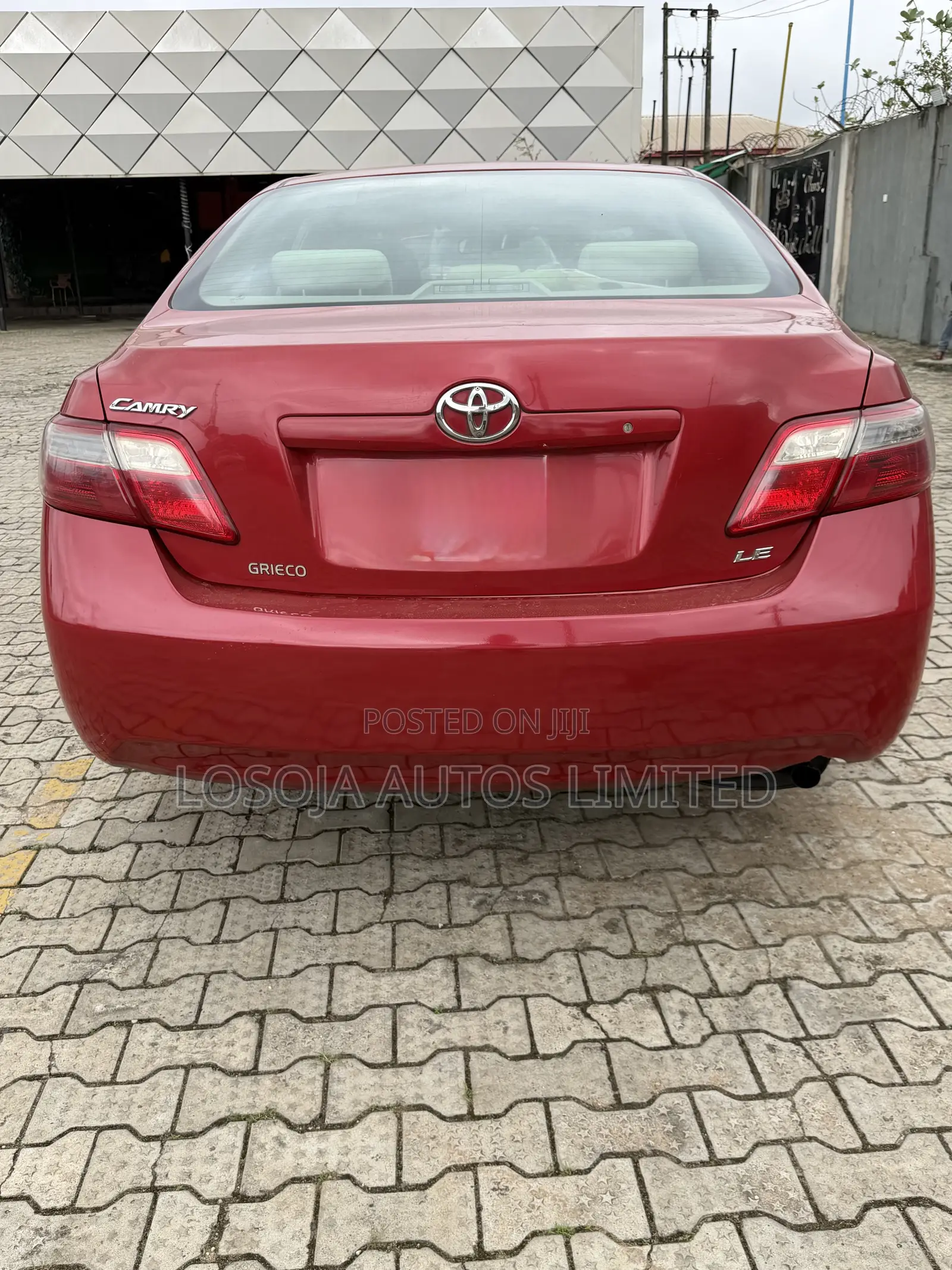 Toyota Camry LE 4dr Sedan (2.4L 4cyl 5A) 2007 Red