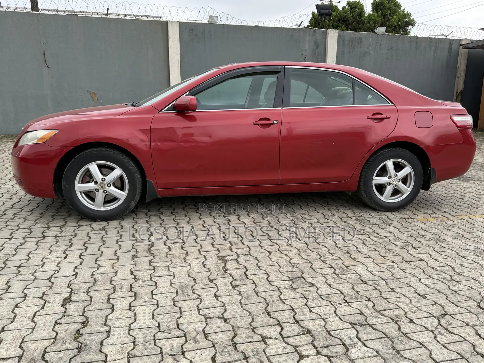 Toyota Camry LE 4dr Sedan (2.4L 4cyl 5A) 2007 Red