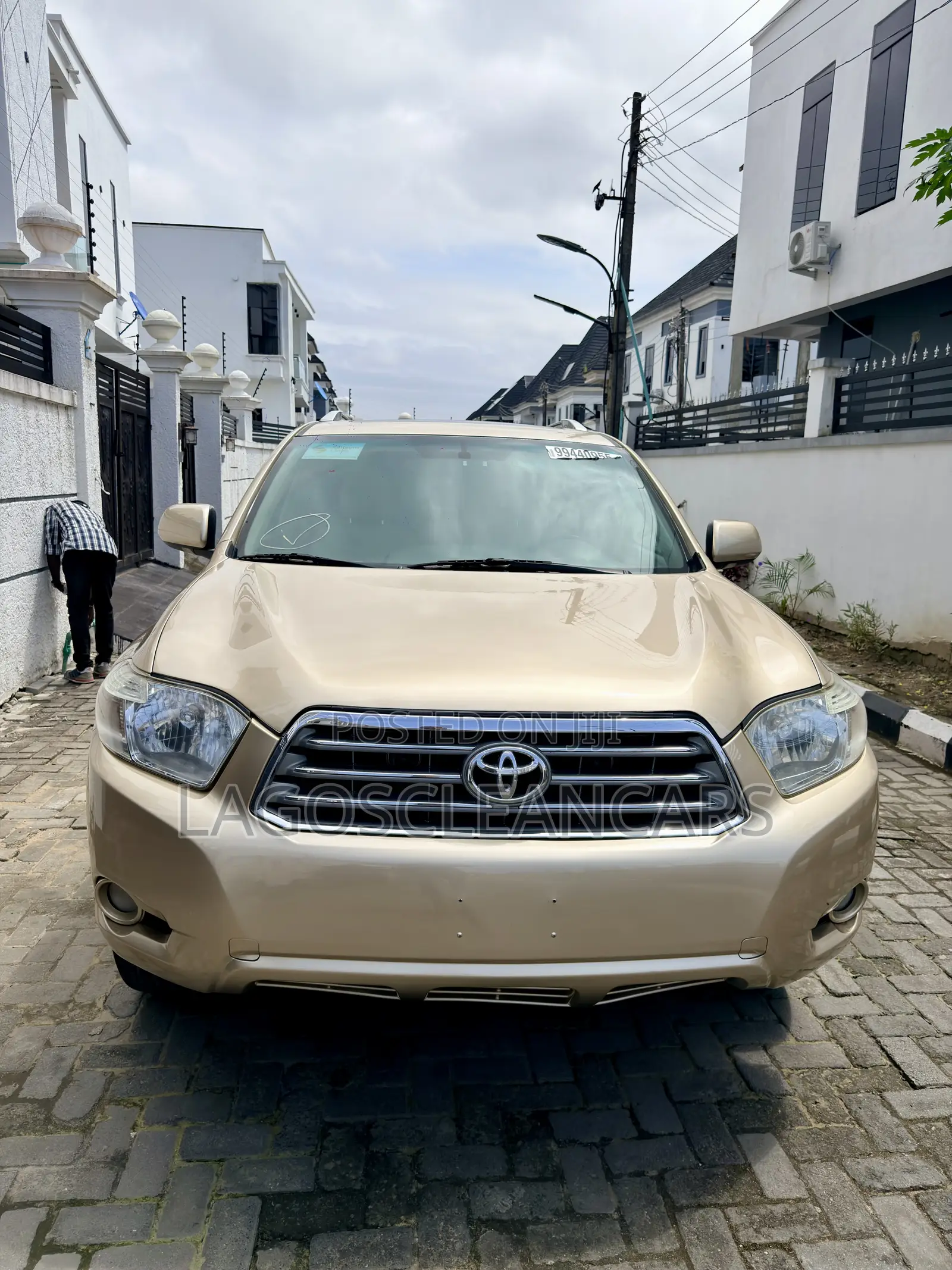 Toyota Highlander Limited 2008 Gold