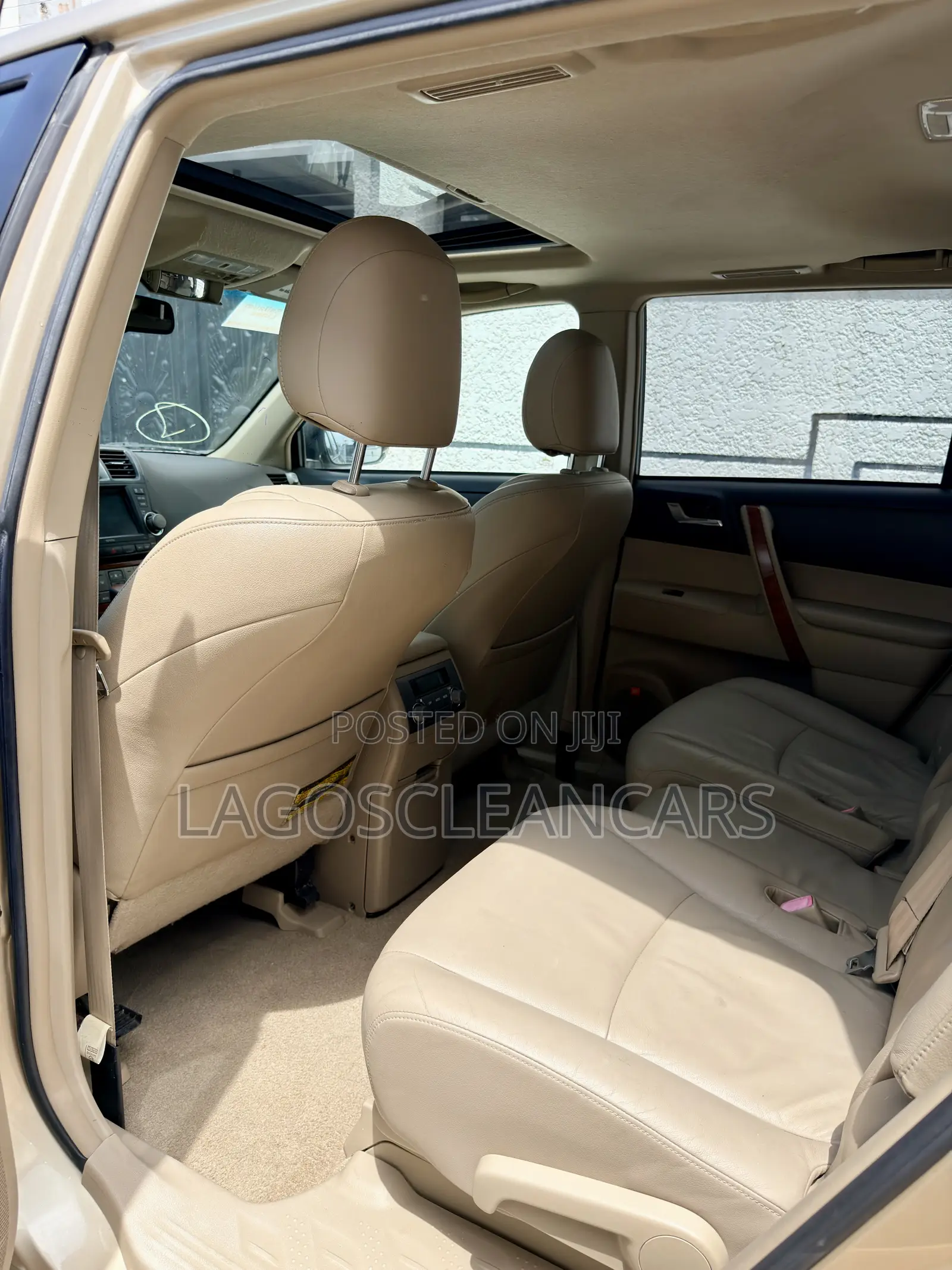 Toyota Highlander Limited 2008 Gold