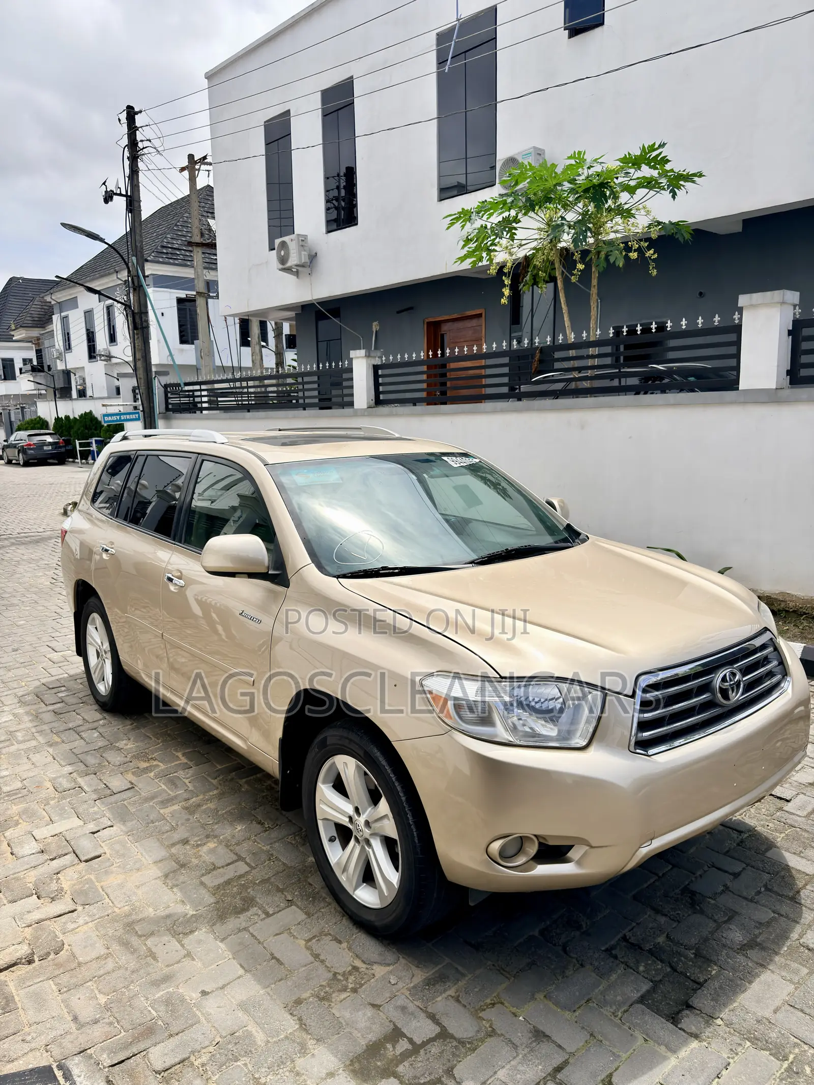 Toyota Highlander Limited 2008 Gold