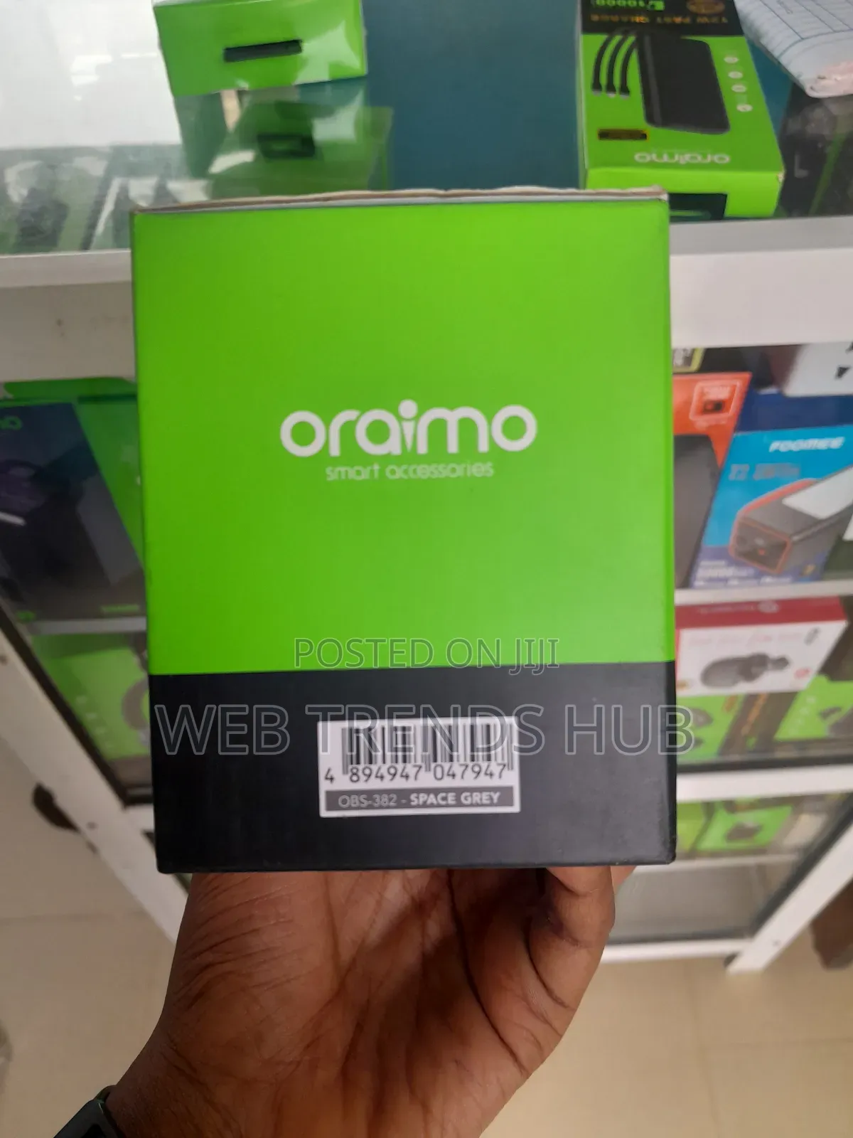 Oraimo SpaceBox OBS-382 Speaker - HavyBass, Light Show, 16H Playtime
