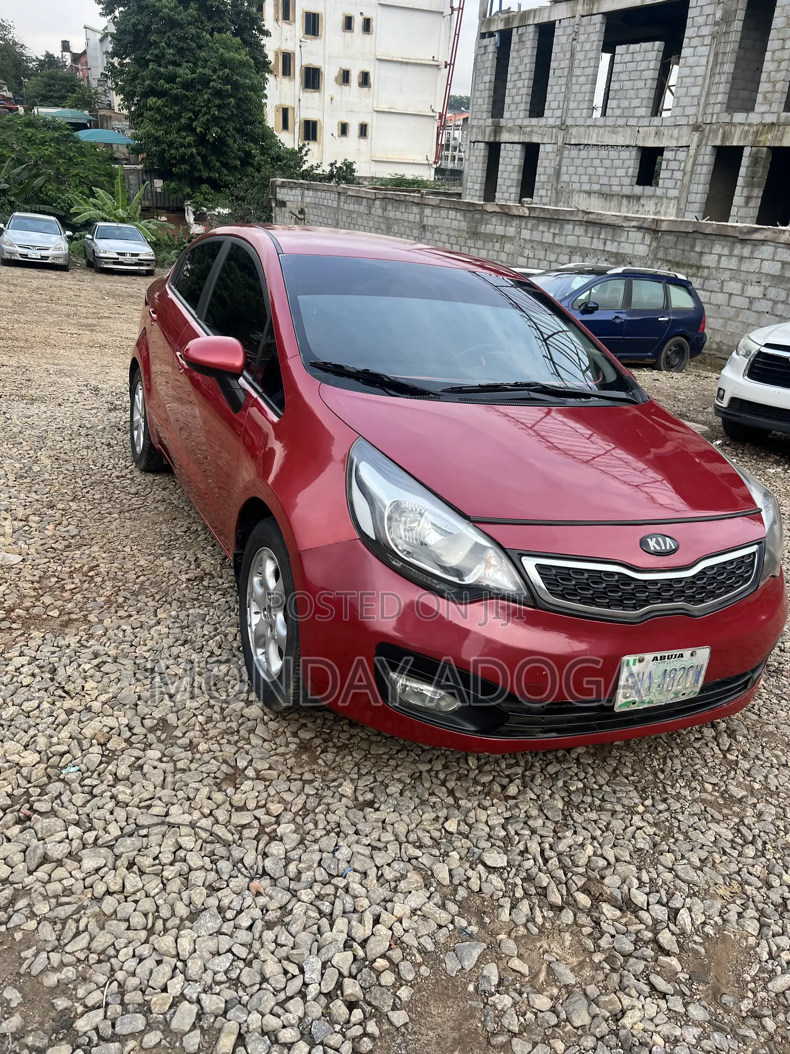 Kia Rio LX 4dr Sedan (1.6L 4cyl 4A) 2010 Red