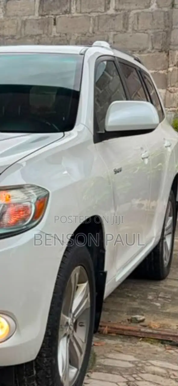 Toyota Highlander 2010 White