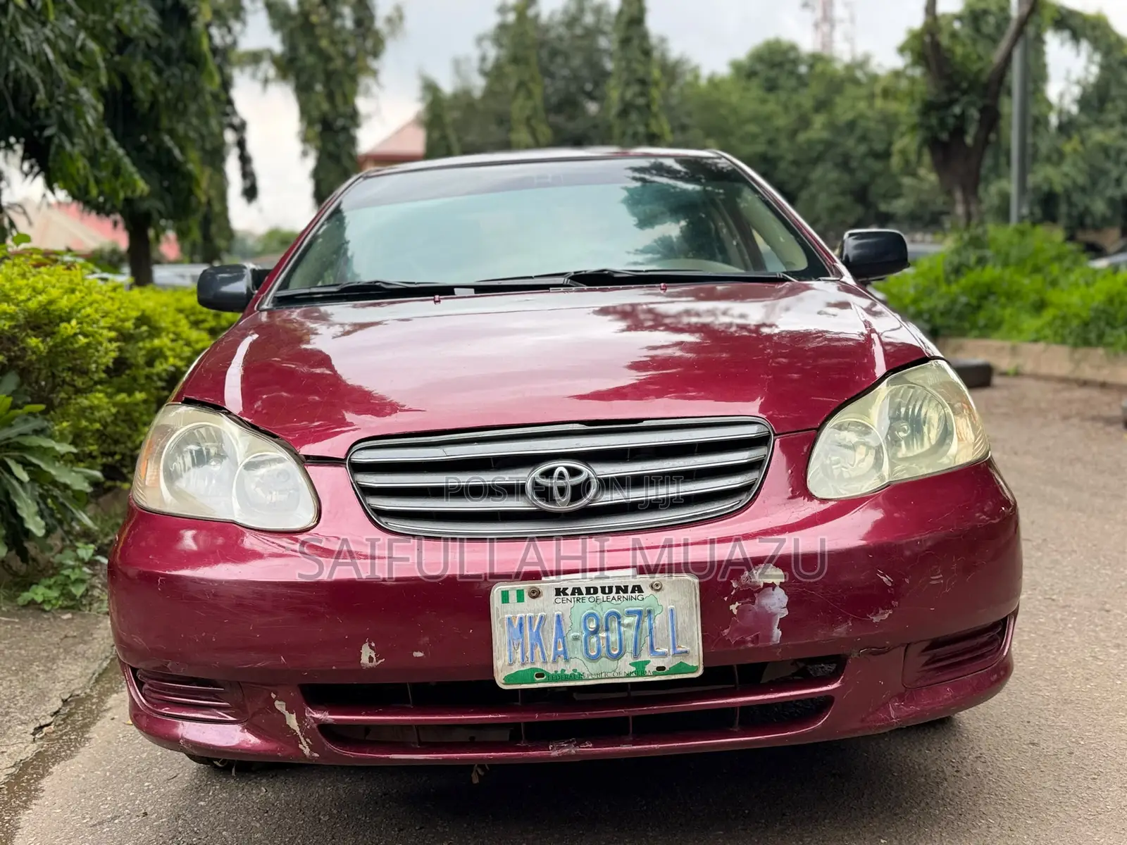 Toyota Corolla 2004 Red