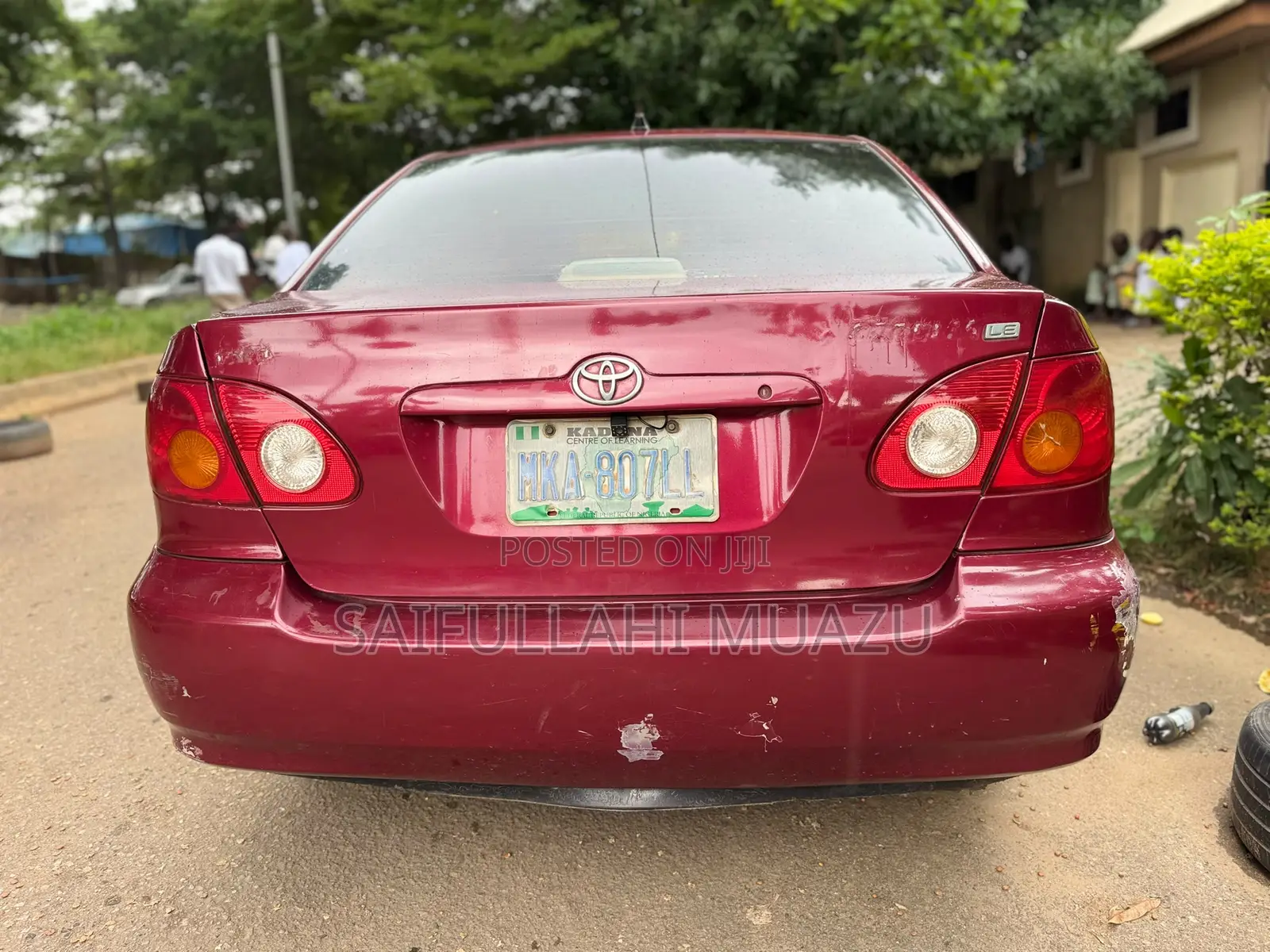 Toyota Corolla 2004 Red