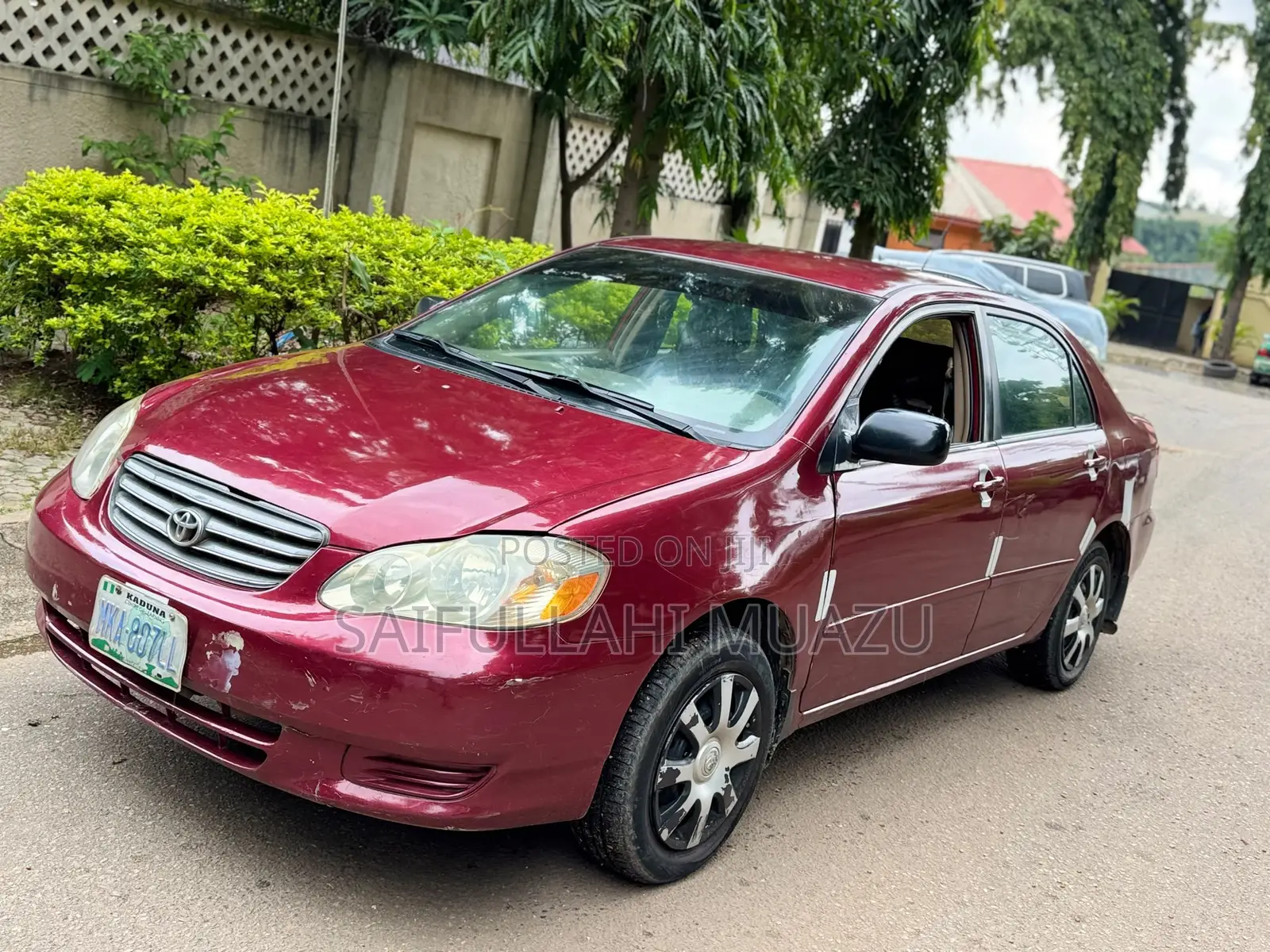 Toyota Corolla 2004 Red