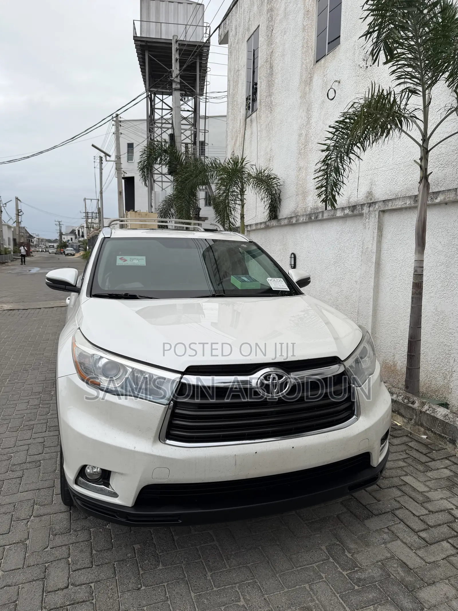 Toyota Highlander Limited 4dr SUV AWD (3.5L 6cyl 6A) 2014 White