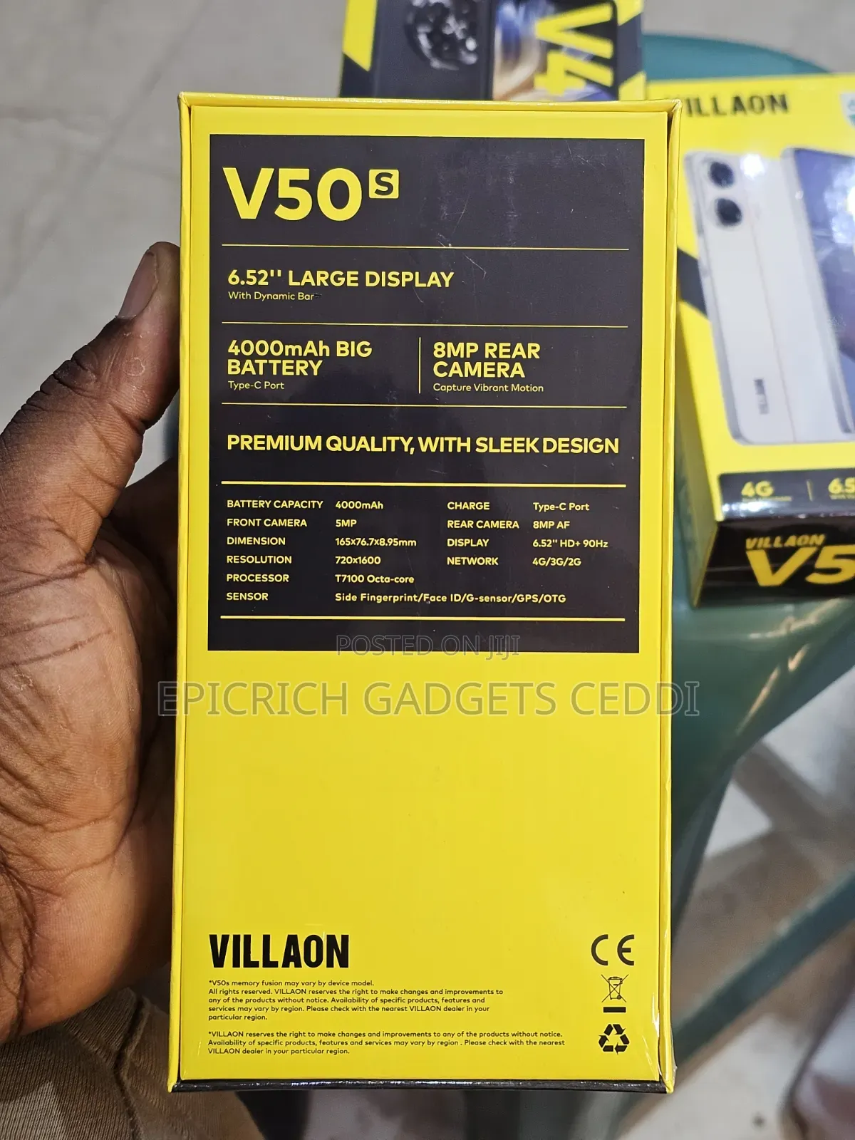 New Villaon V50s 64 GB Black
