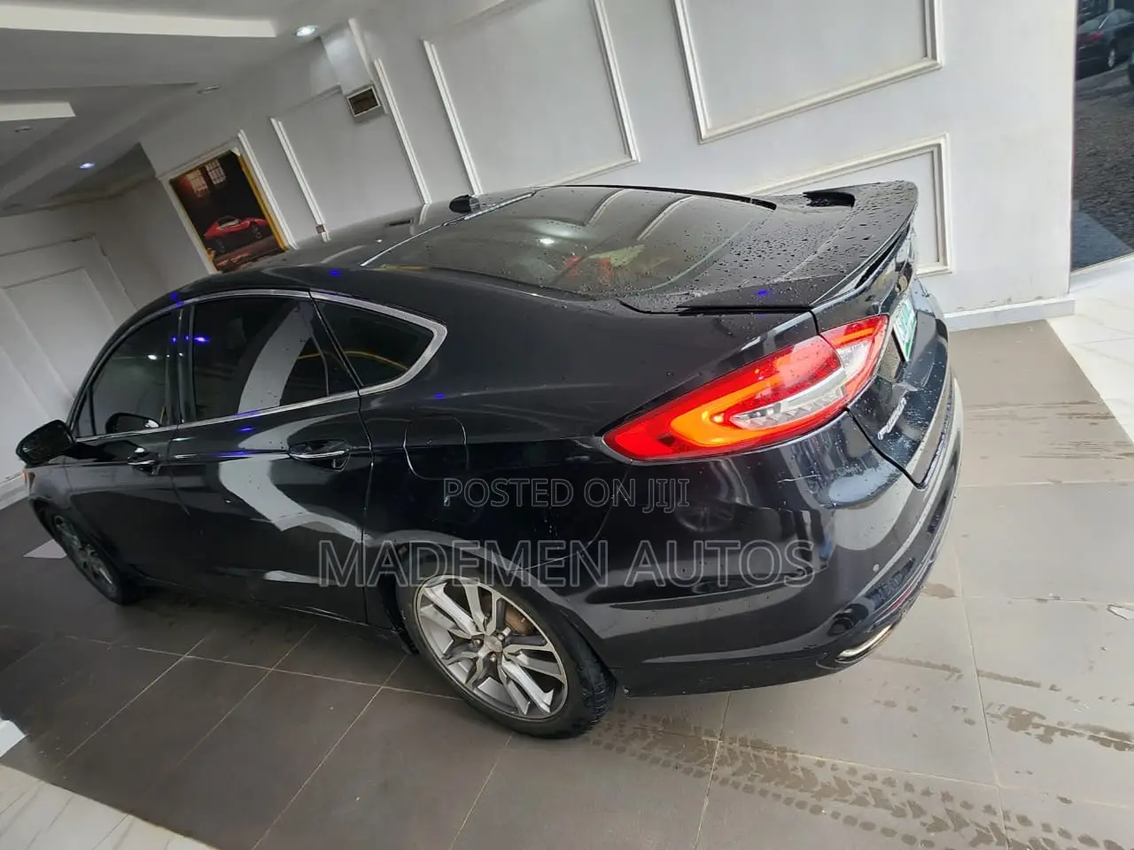 Ford Fusion Titanium 2013 Blue
