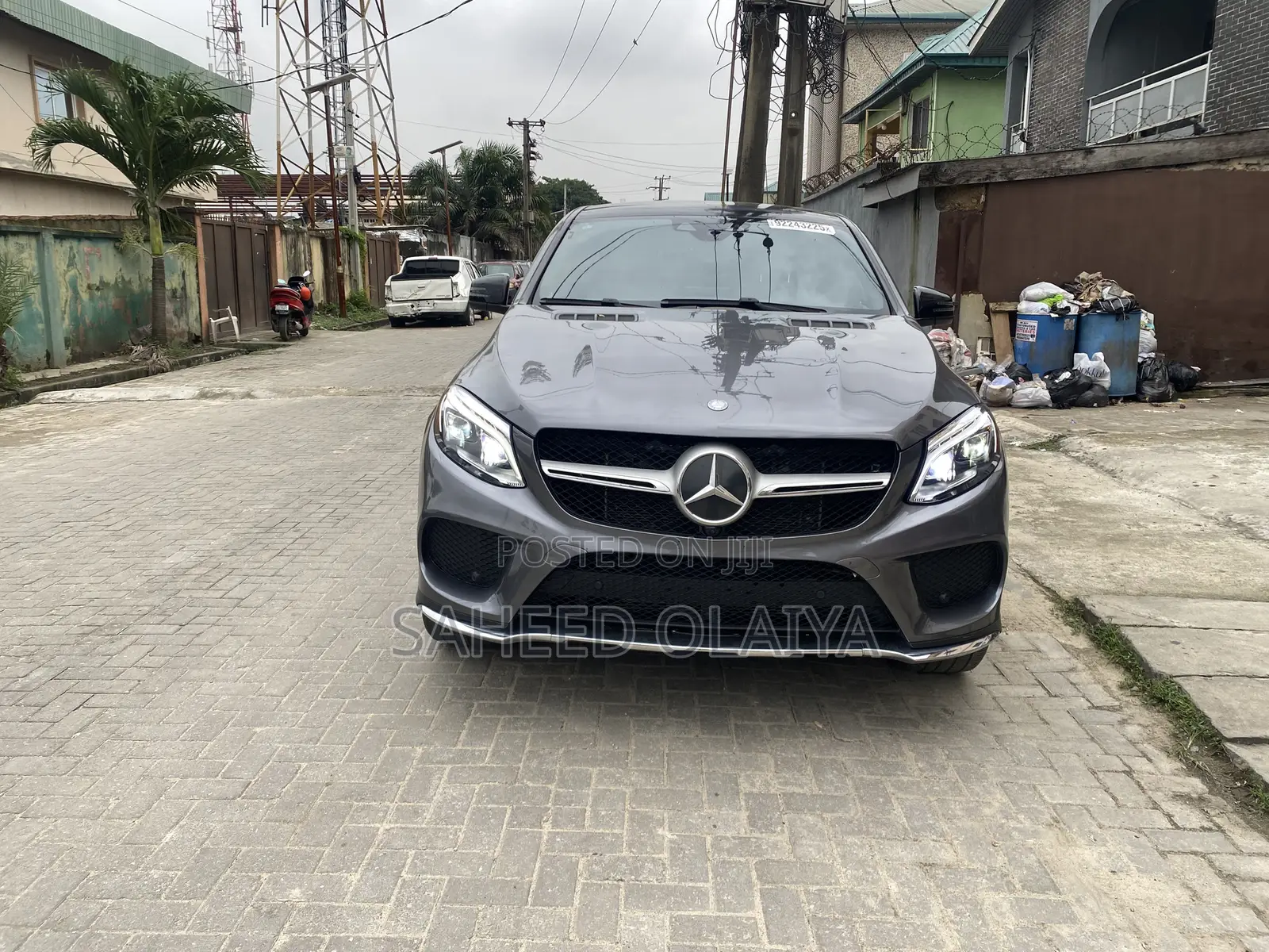 Mercedes-Benz GLE-Class AMG GLE 43 4MATIC 2017 Gray