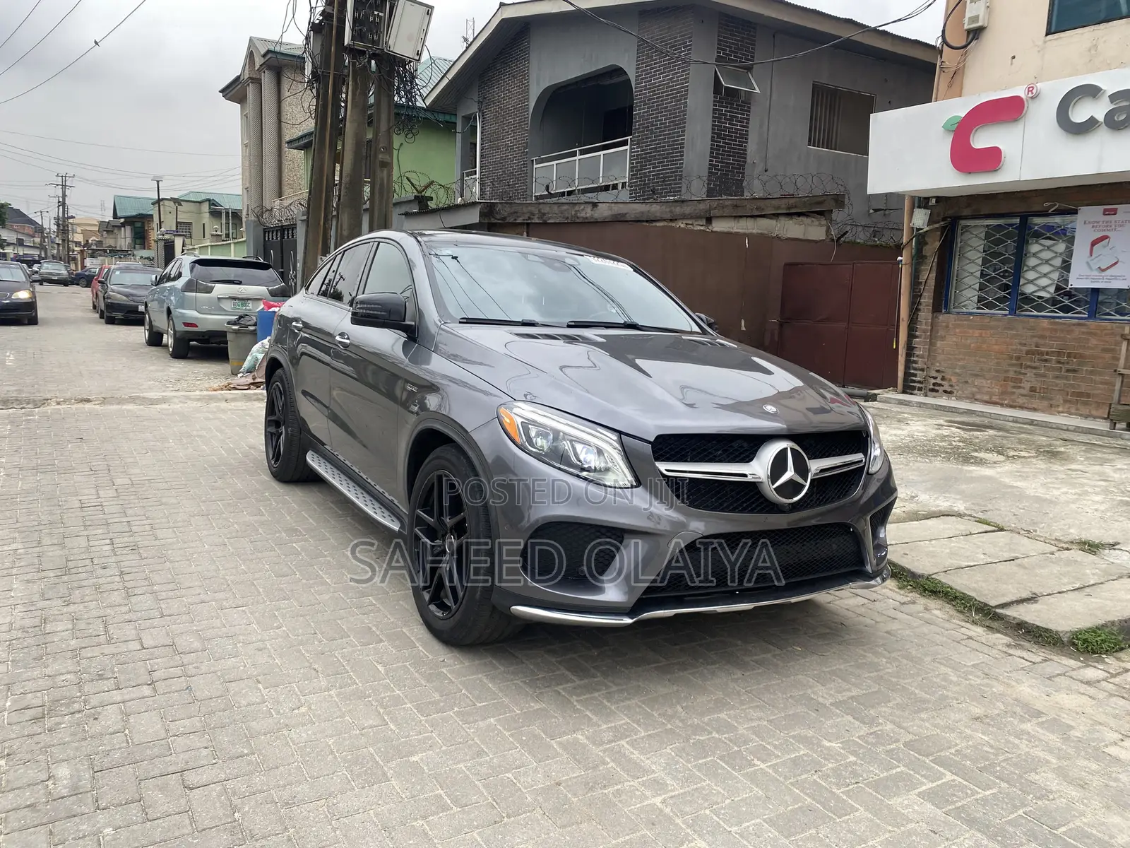 Mercedes-Benz GLE-Class AMG GLE 43 4MATIC 2017 Gray