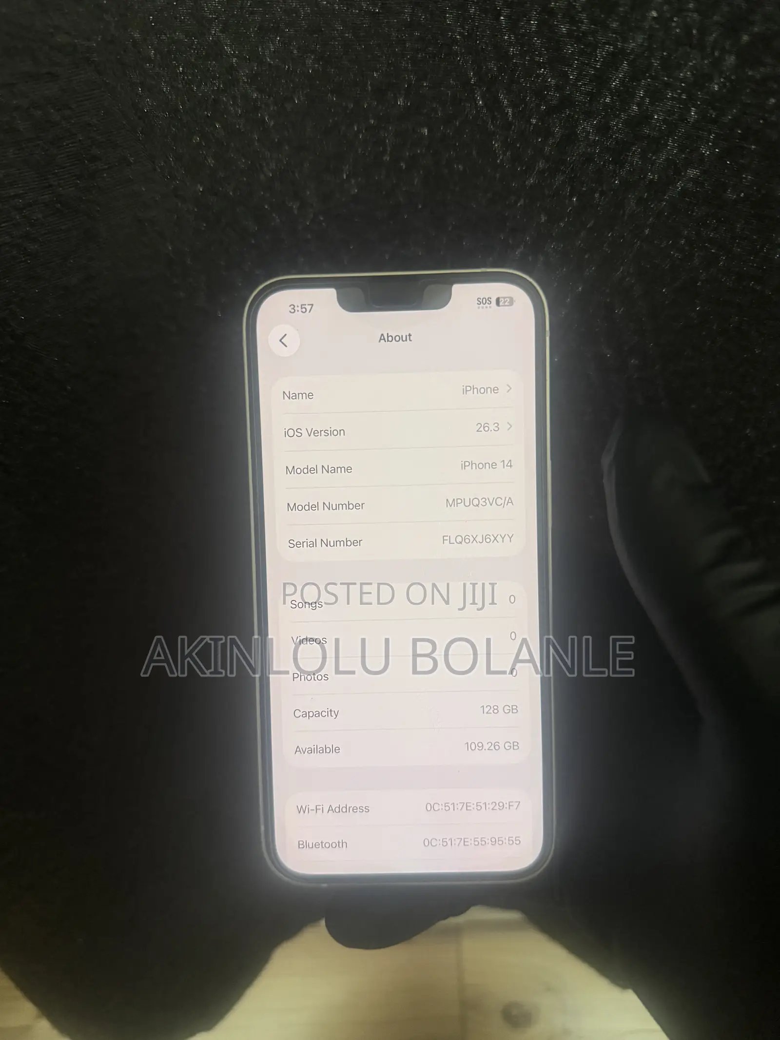 Apple iPhone 14 128 GB White