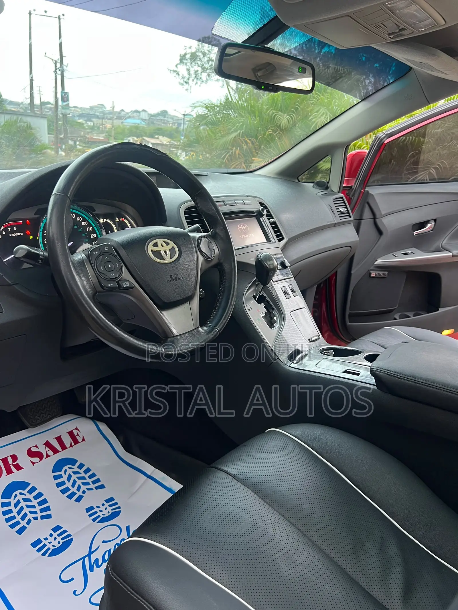 Toyota Venza XLE AWD V6 2013 Red