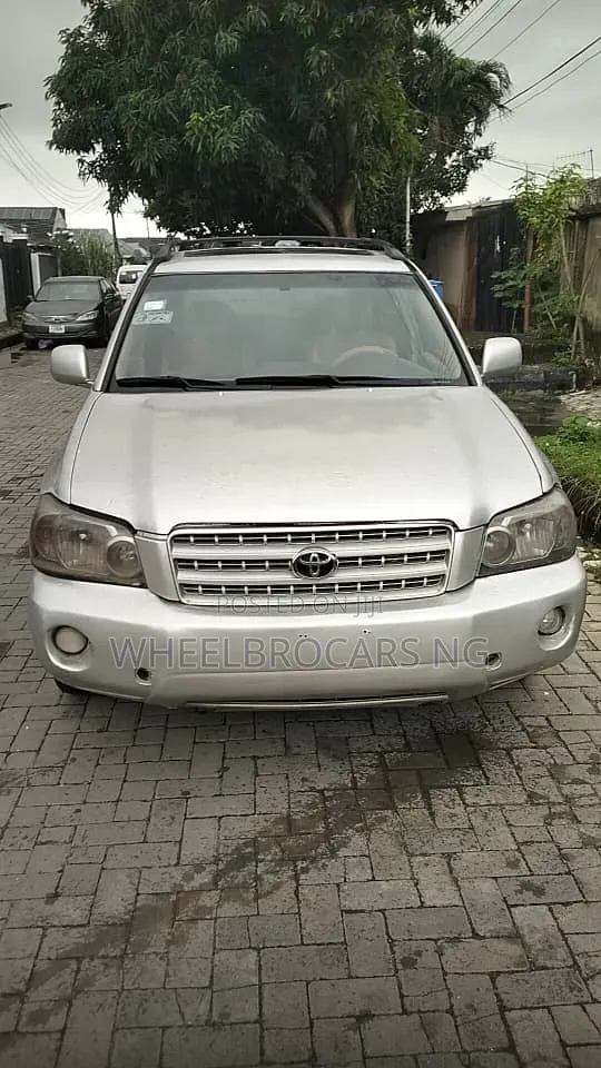 Toyota Highlander Limited V6 4x4 2004 Silver