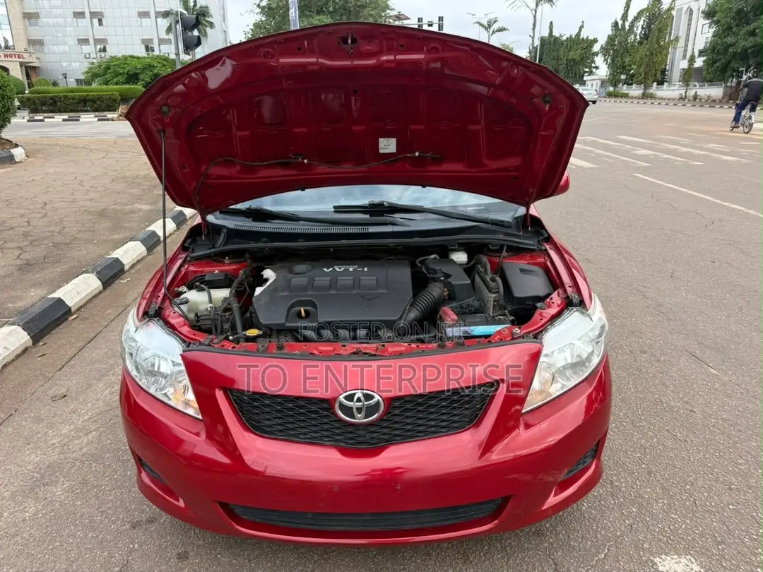 Toyota Corolla 2010 Red