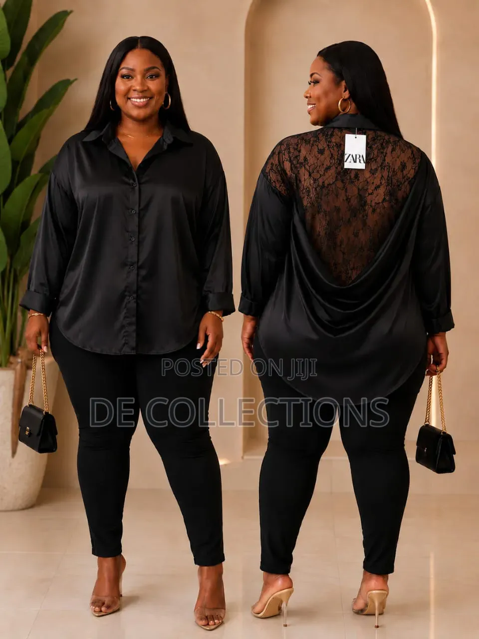 Zara Quality Female Tops in Different Colors and Sizes