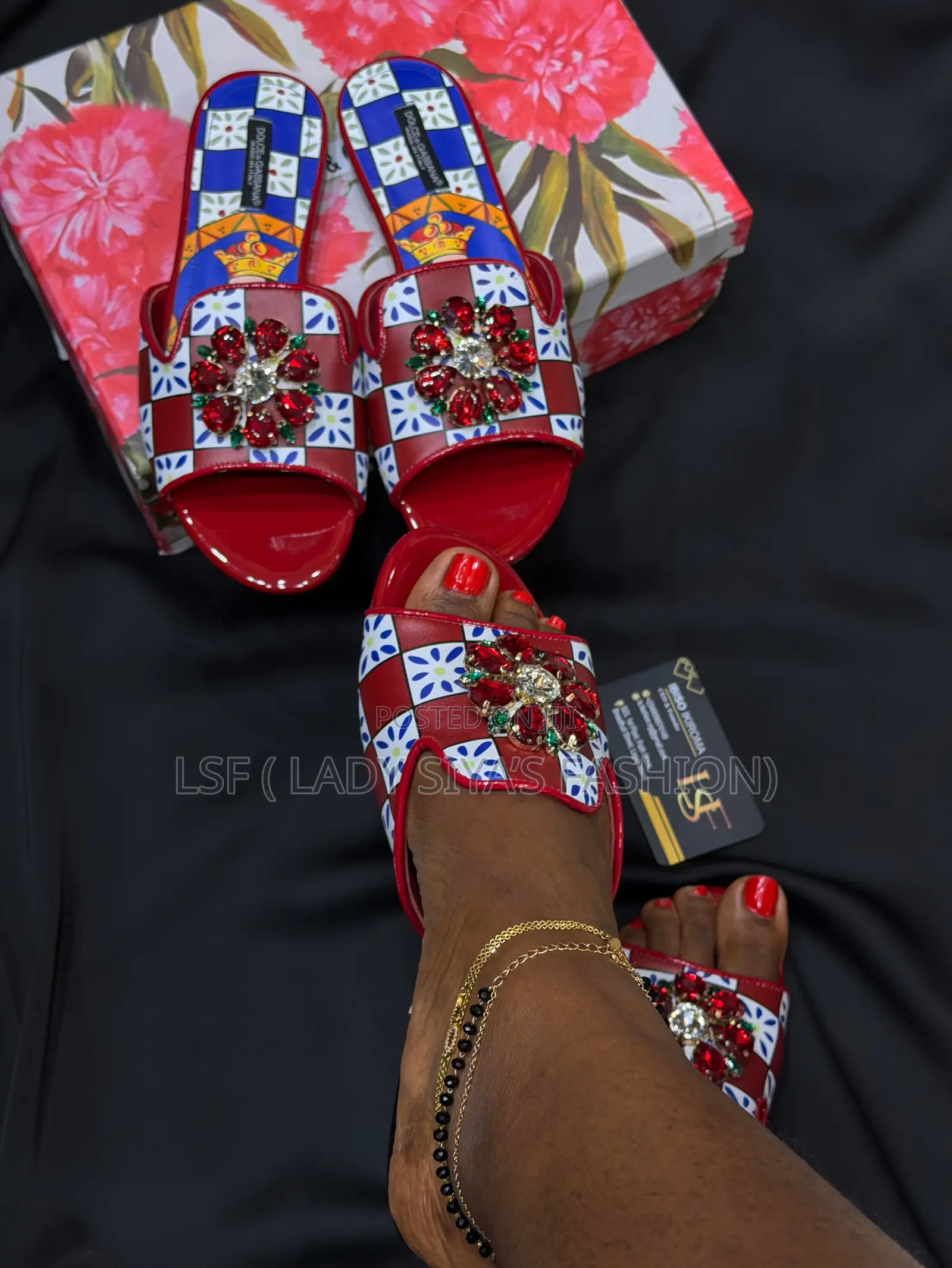 Luxury D G Slippers
