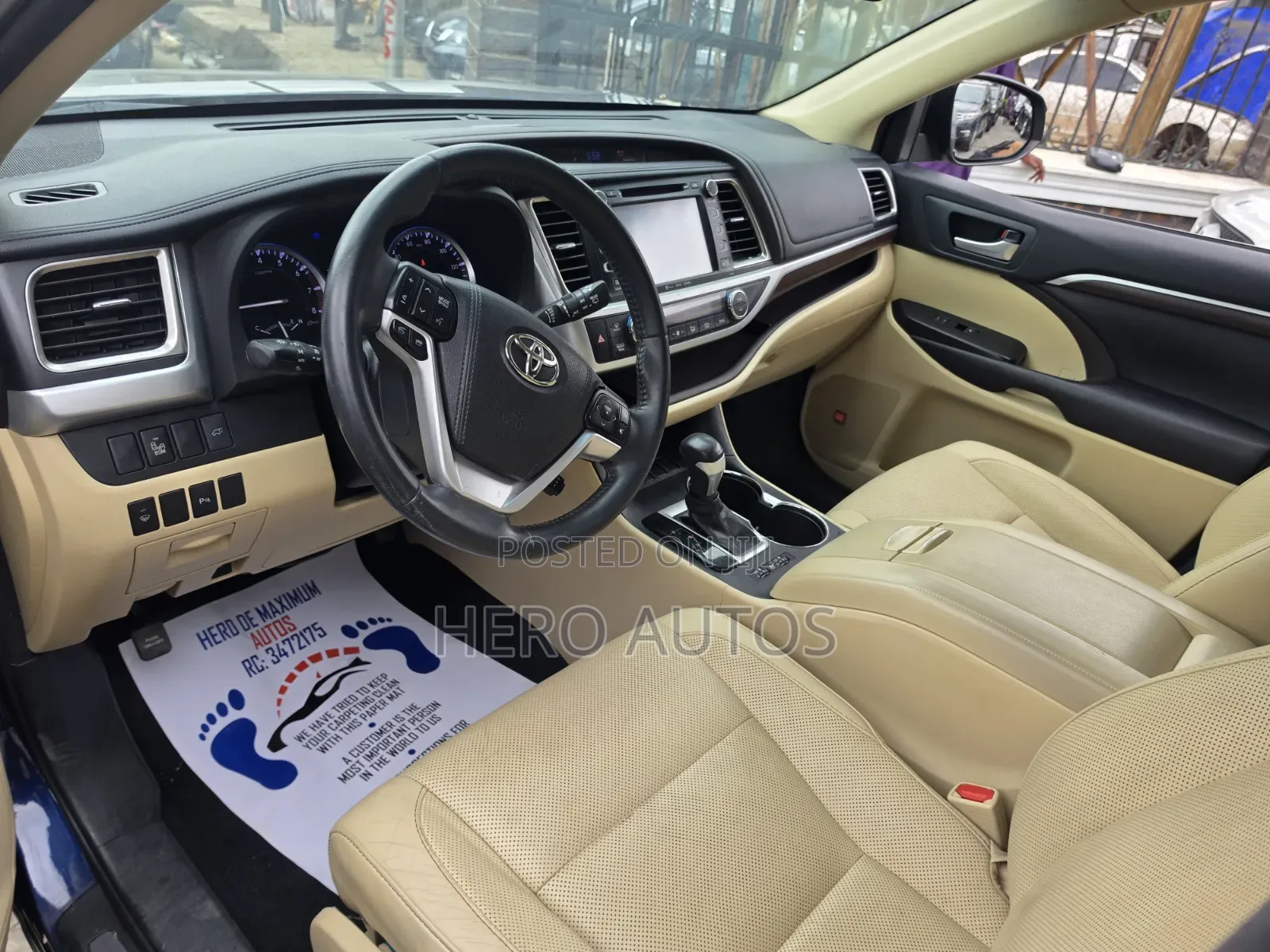 Toyota Highlander 2016 Blue