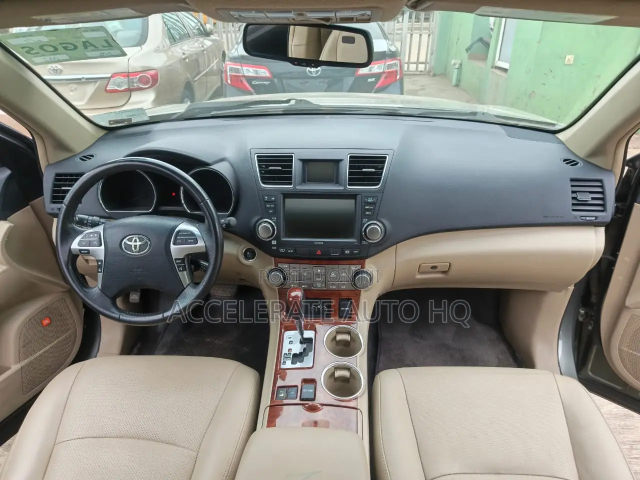 Toyota Highlander Limited 2011 Gray