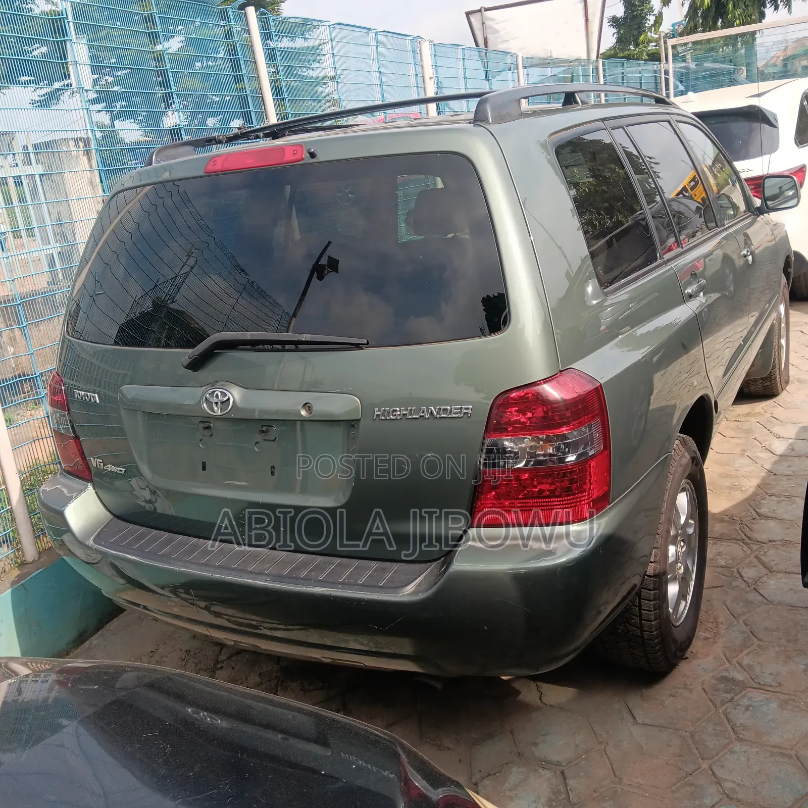 Toyota Highlander V6 AWD 2004 Green