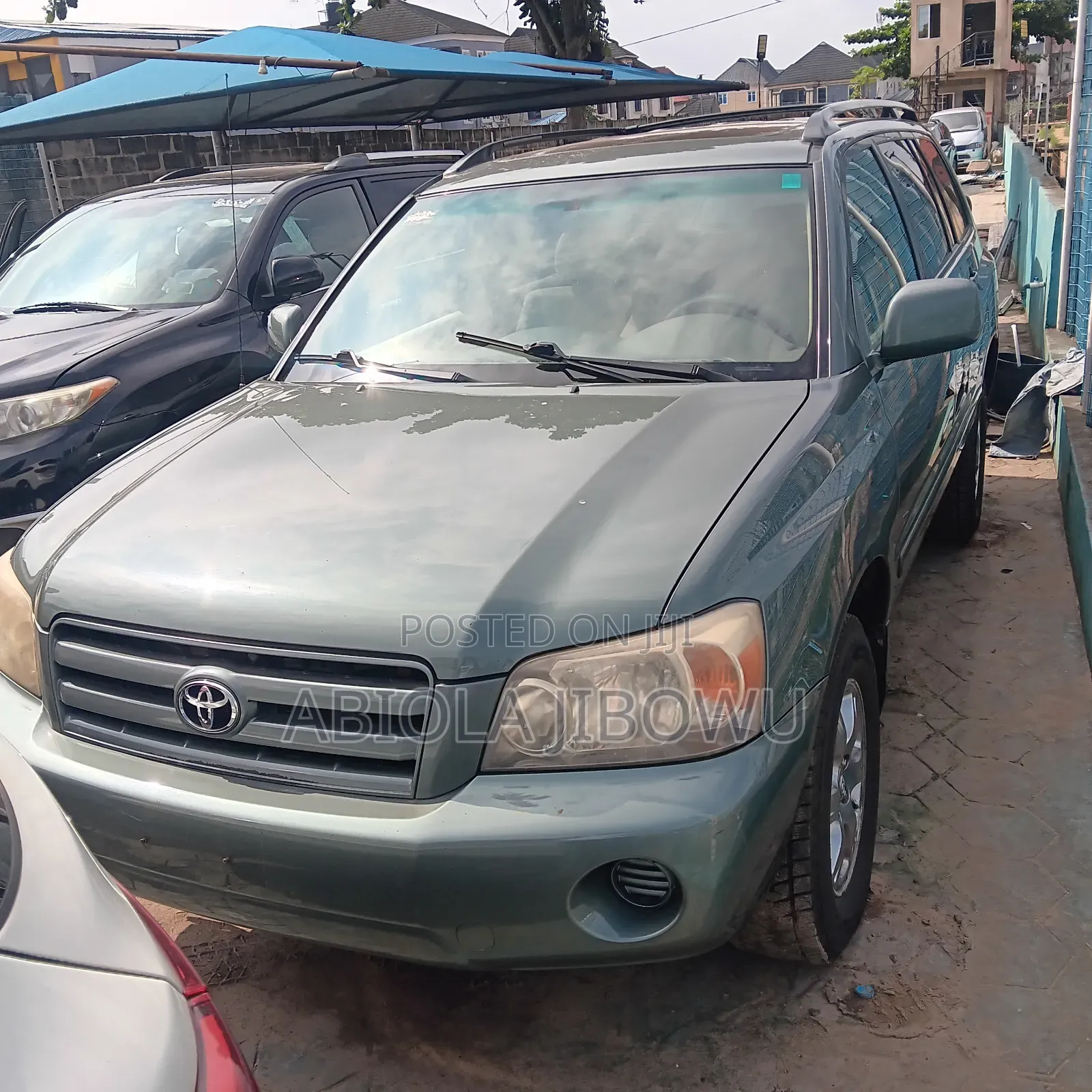 Toyota Highlander V6 AWD 2004 Green