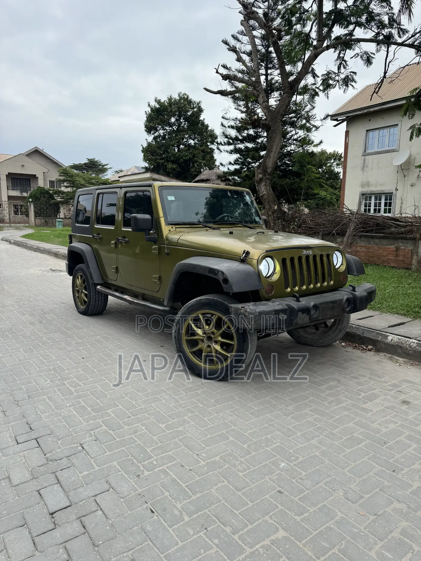 Jeep Wrangler 2010 Green