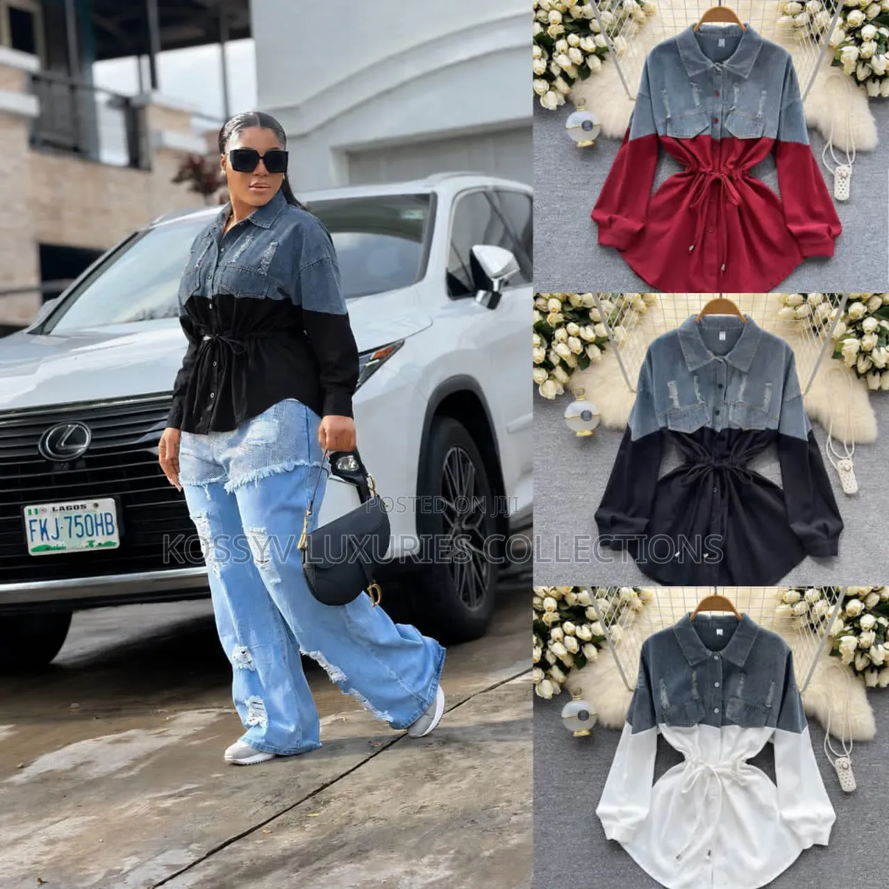 New in .
High Quality Denim Top Available in All the Colors
