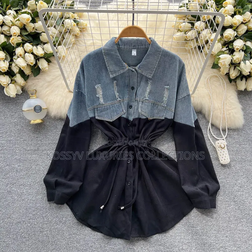 New in .
High Quality Denim Top Available in All the Colors