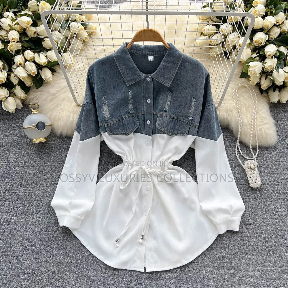 New in .
High Quality Denim Top Available in All the Colors