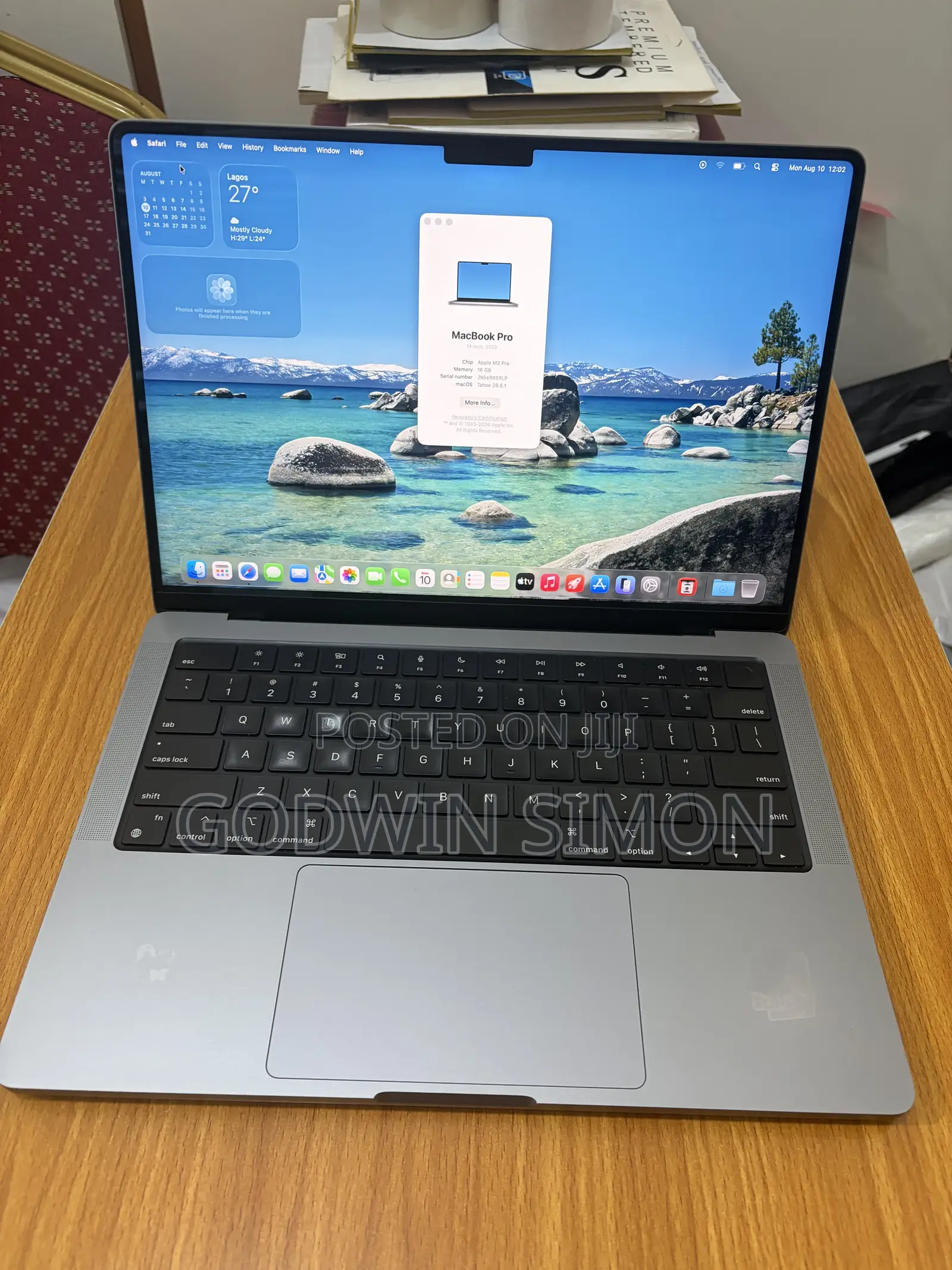 Laptop Apple MacBook Pro 2023 M2 Pro 16GB Apple M2 SSD 512GB