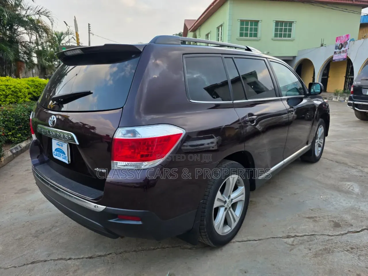 Toyota Highlander 3.5L 4WD 2013 Burgundy