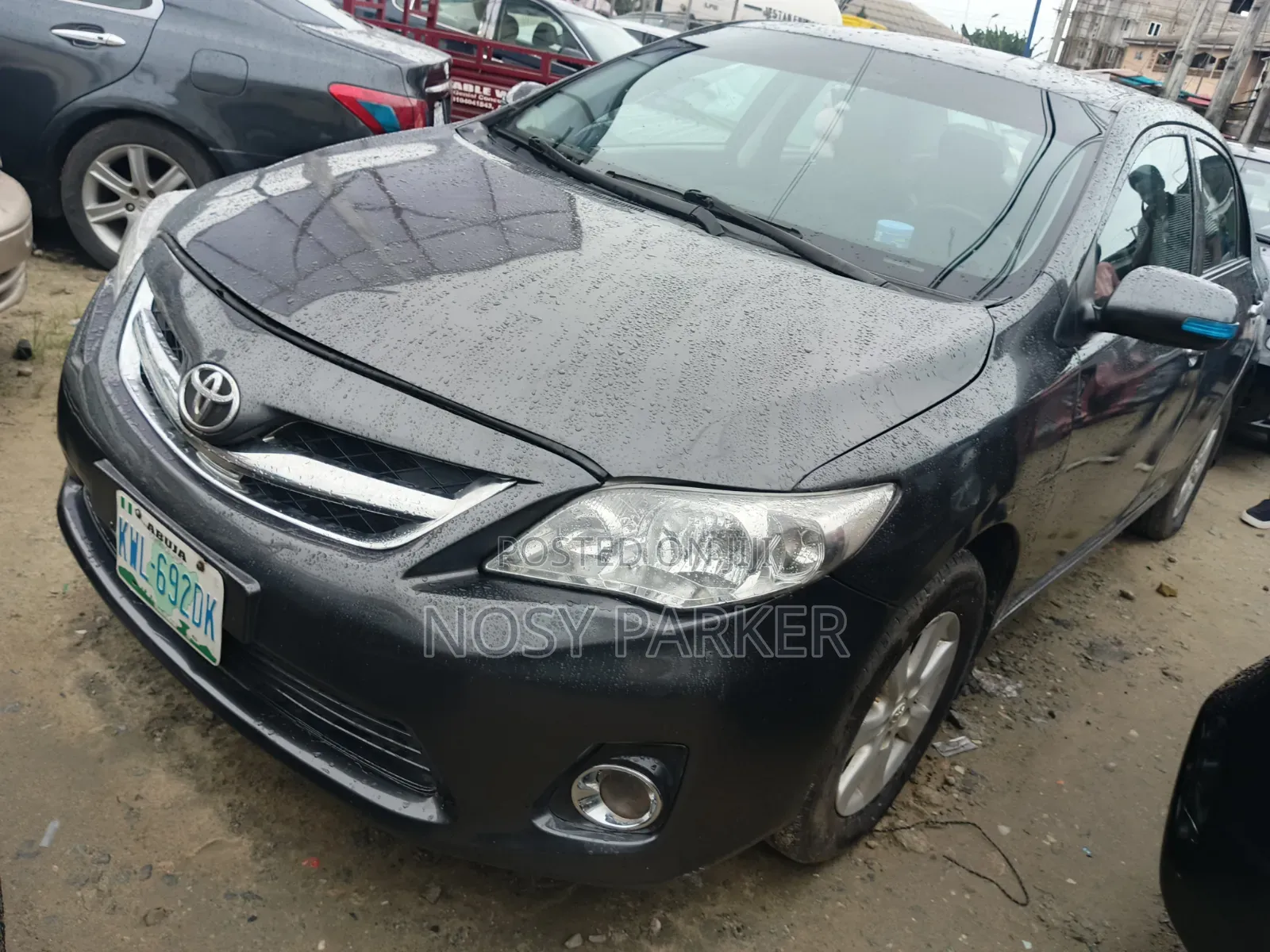 Toyota Corolla 2011 Gray