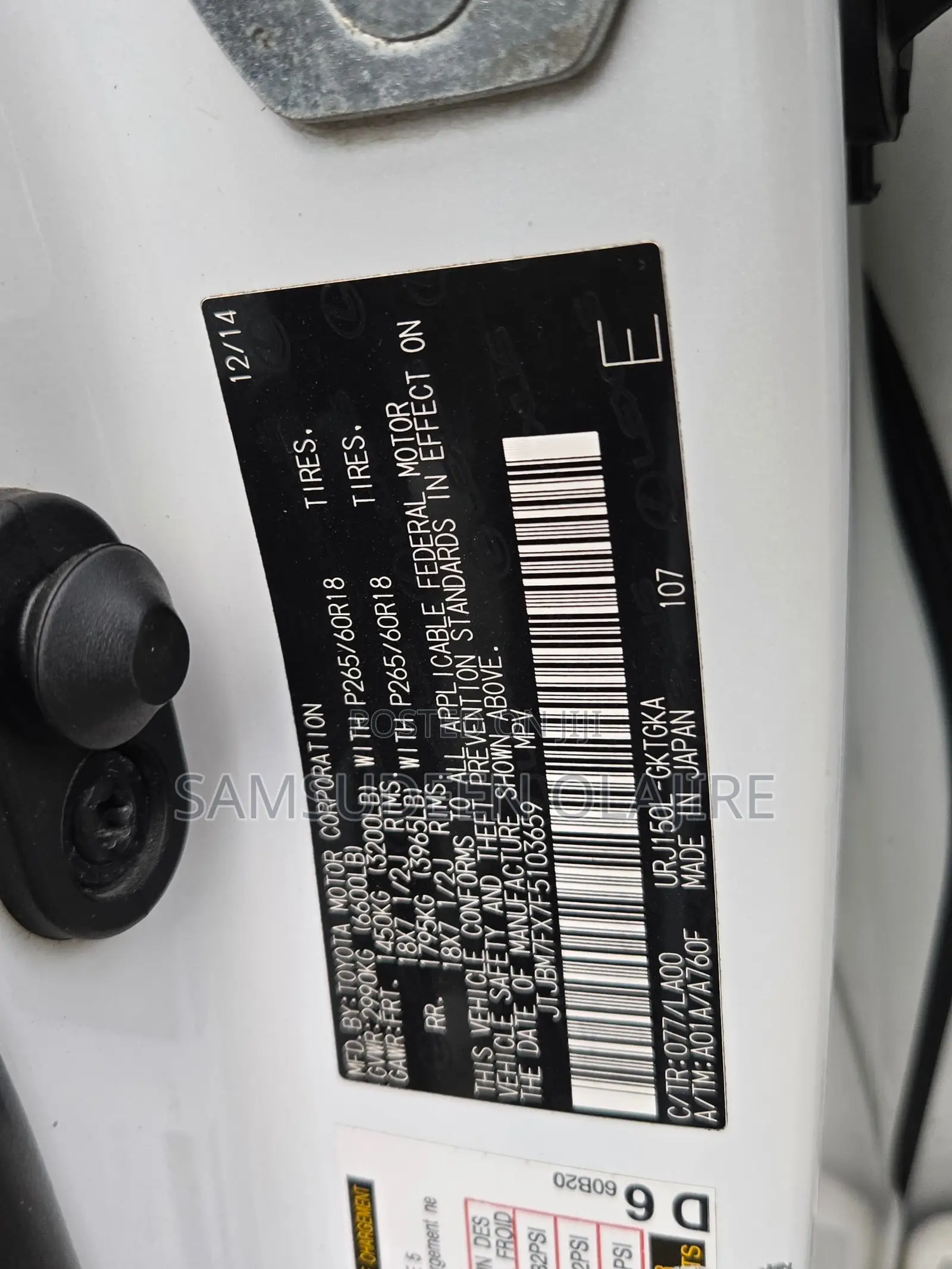 Lexus GX 460 Luxury 2015 White