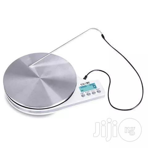 Electronic Kitchen Scale With Temperature Sensor