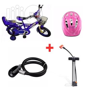 BMX Bicycle 12'' + Helemt + Steel Wire Rope Lock + Hand Lock