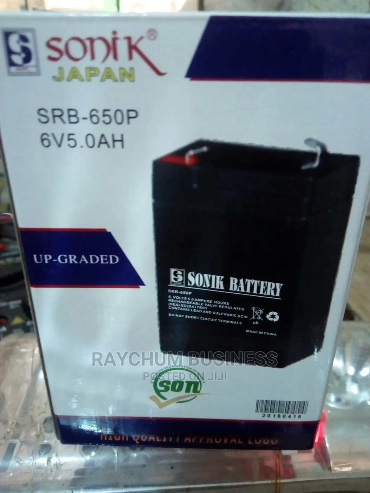 Rechargeable Battery 6v 5ah Battery